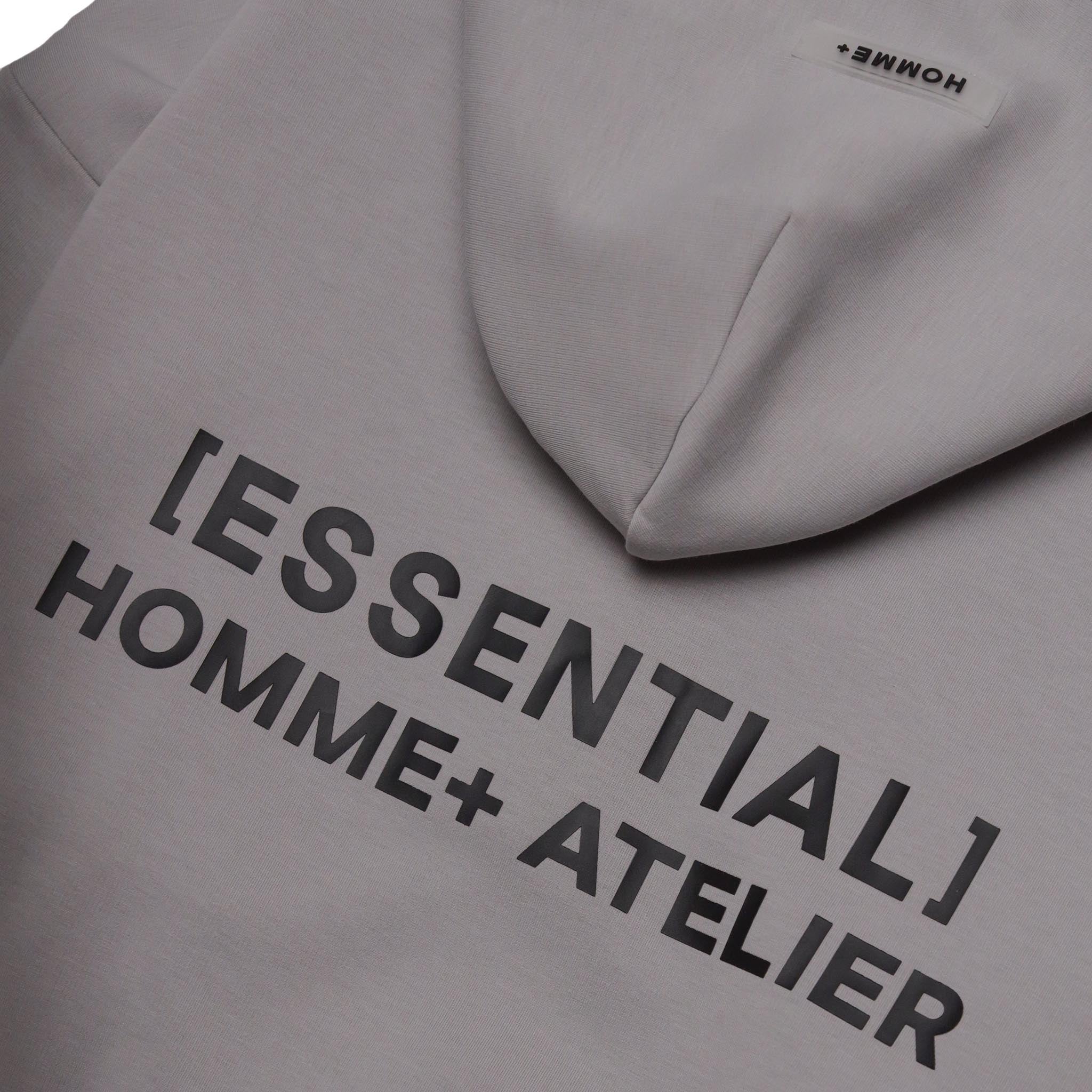 HOMME+ Essential Hoodie Grey