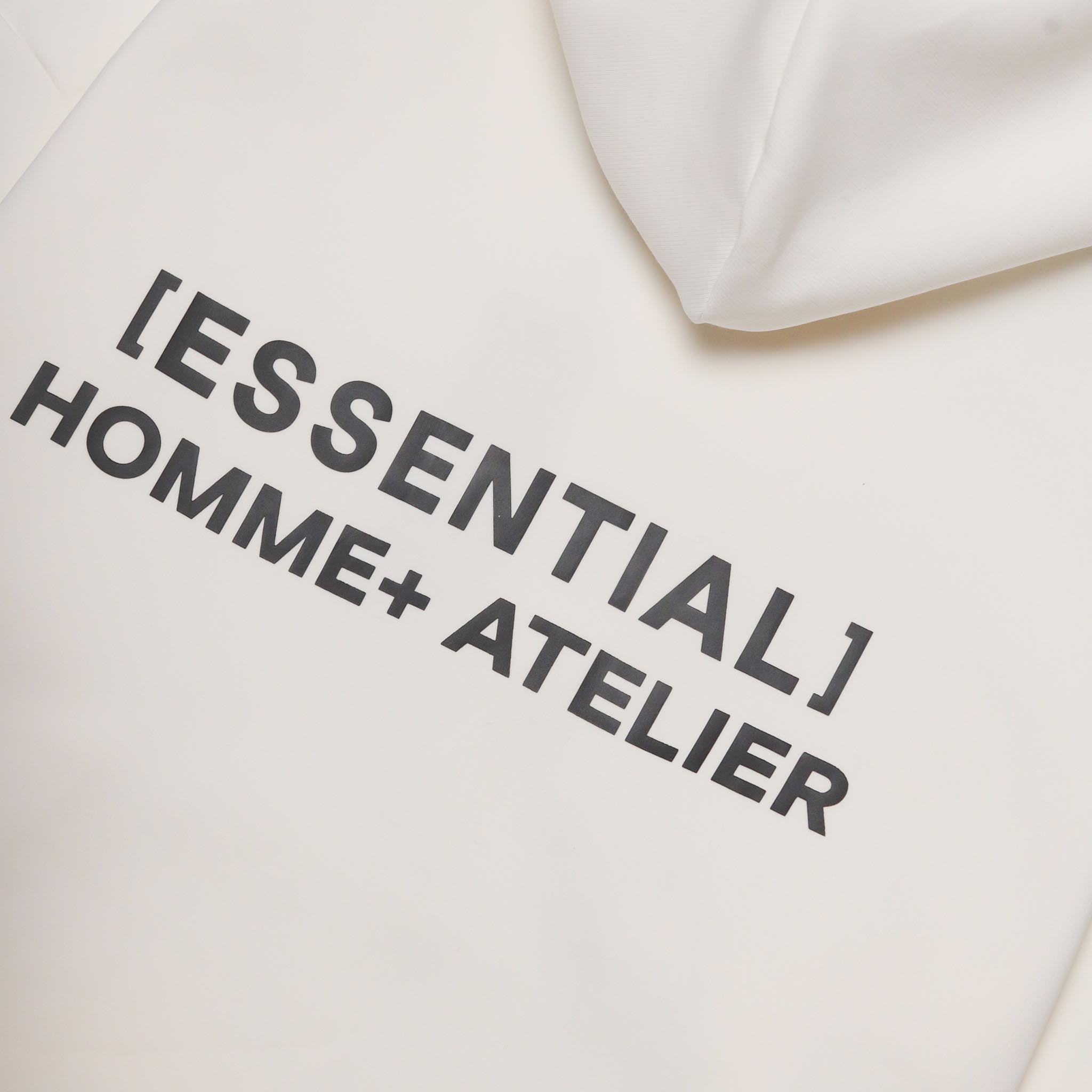 HOMME+ Essential Hoodie Off White