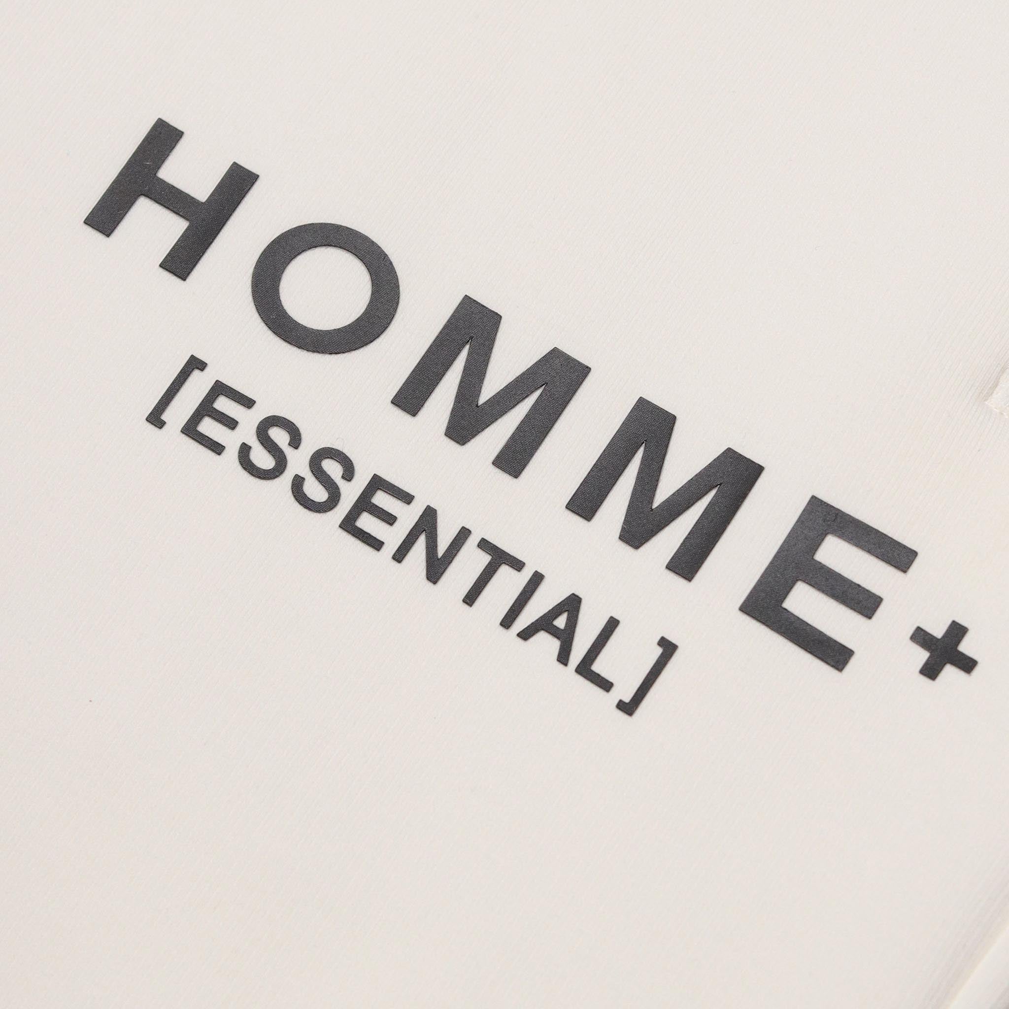 HOMME+ Essential Jogger Off White