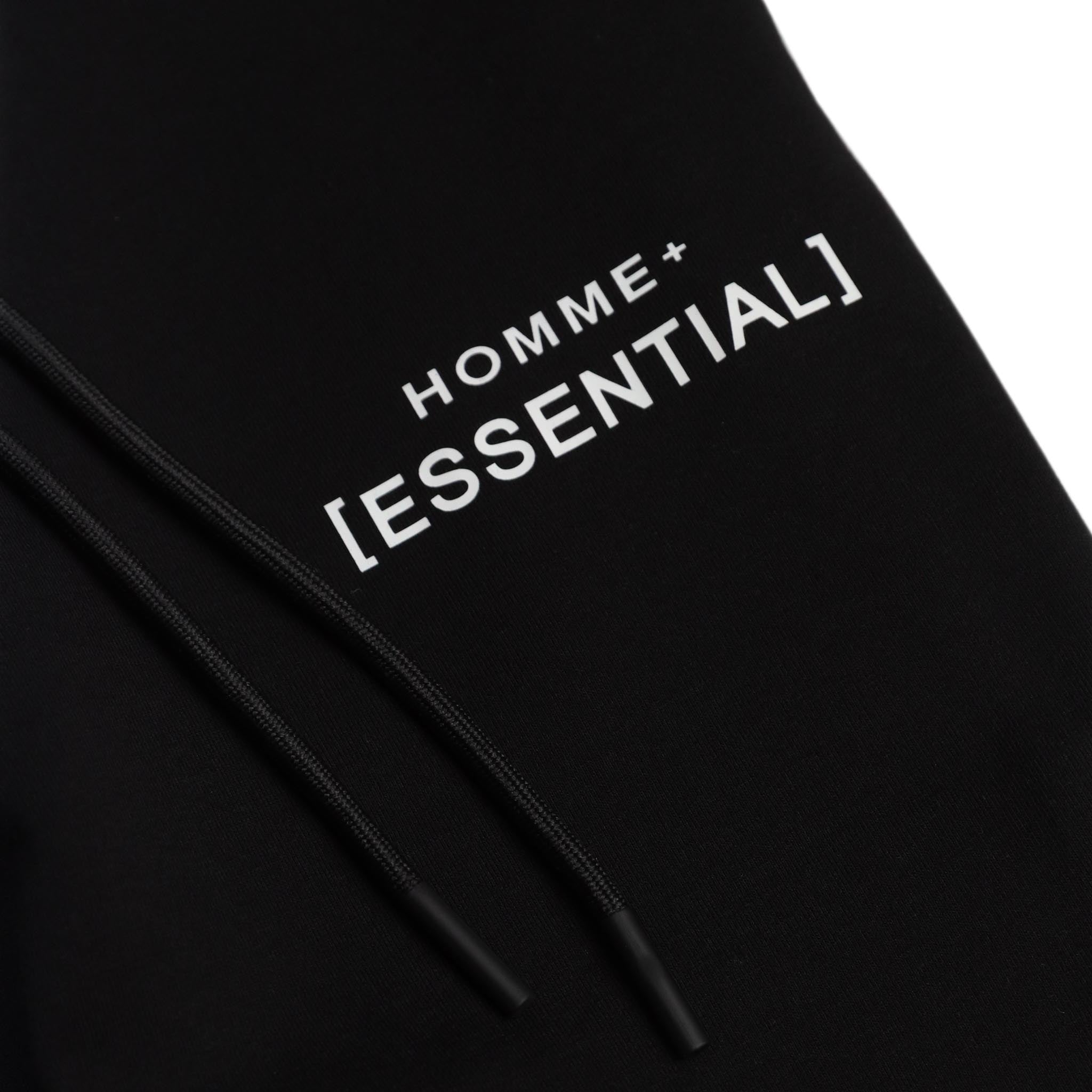HOMME+ Essentials Jogger Black