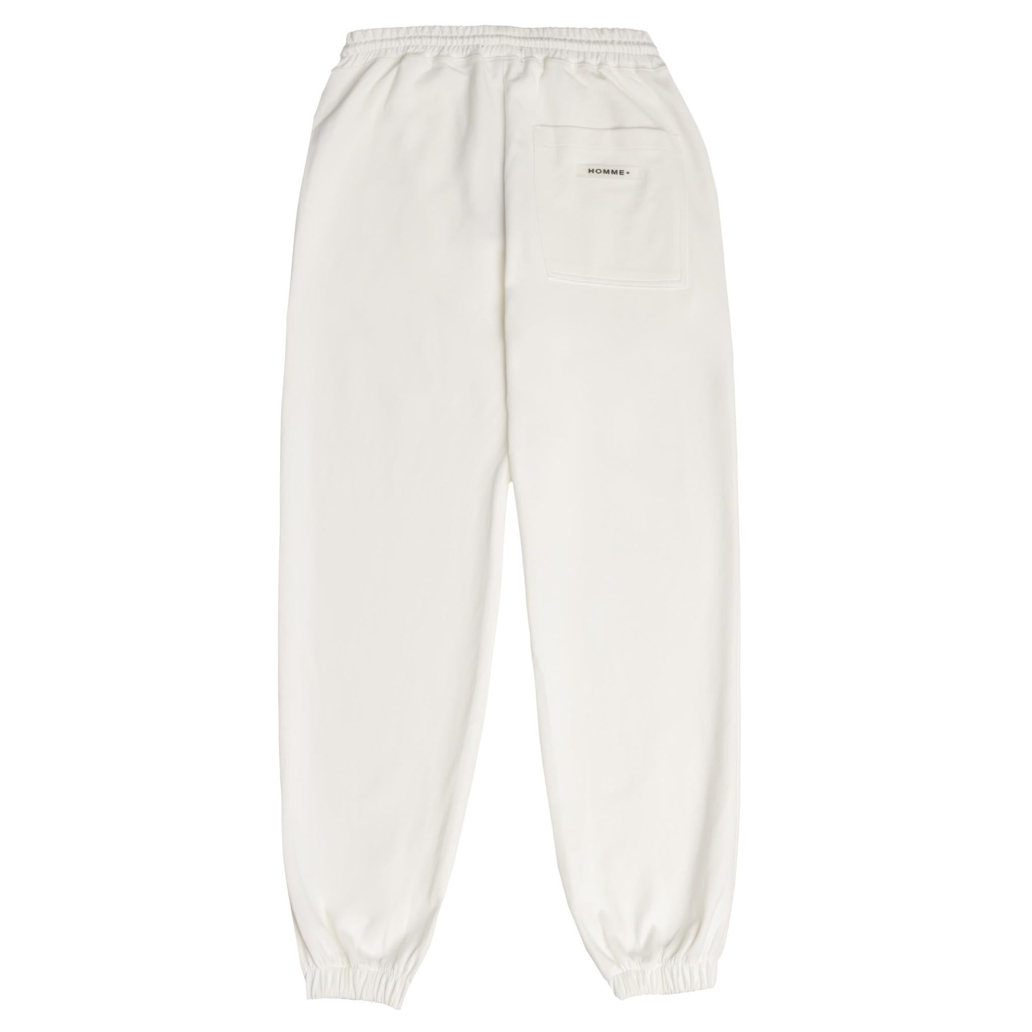 HOMME+ Essentials Jogger Off White