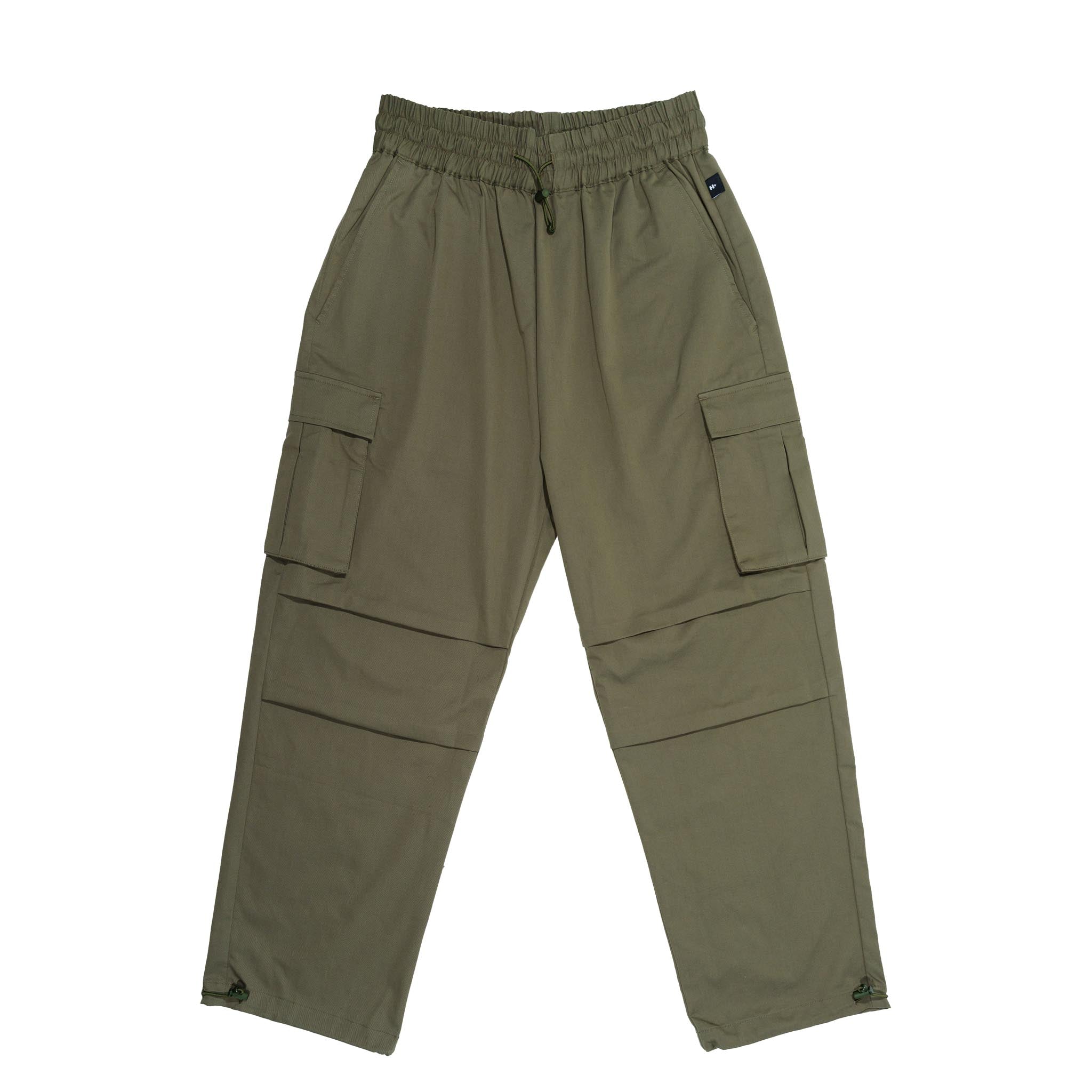 HOMME+ Lightweight Cargo Pants Army