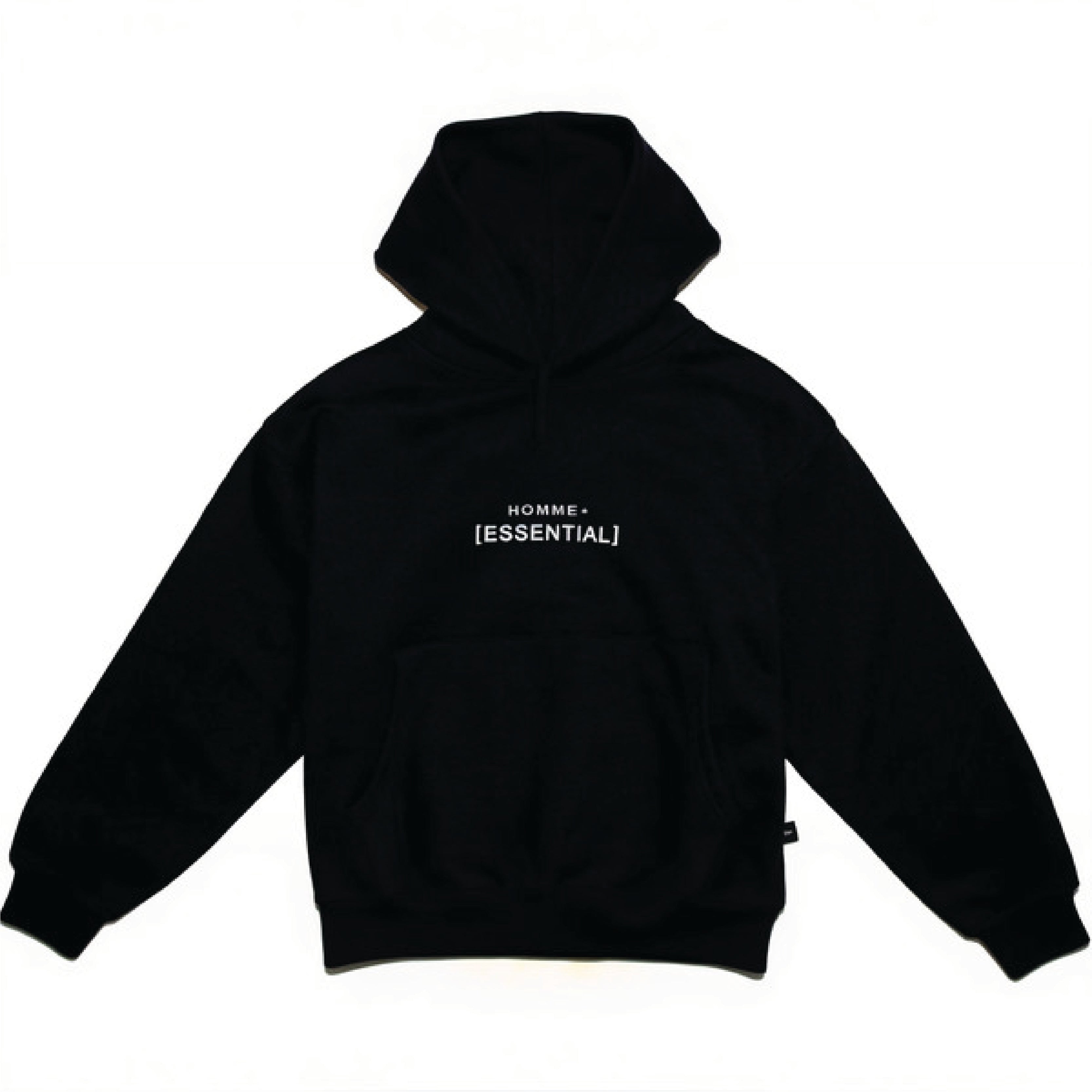 HOMME+ Essential Hoodie Black/White