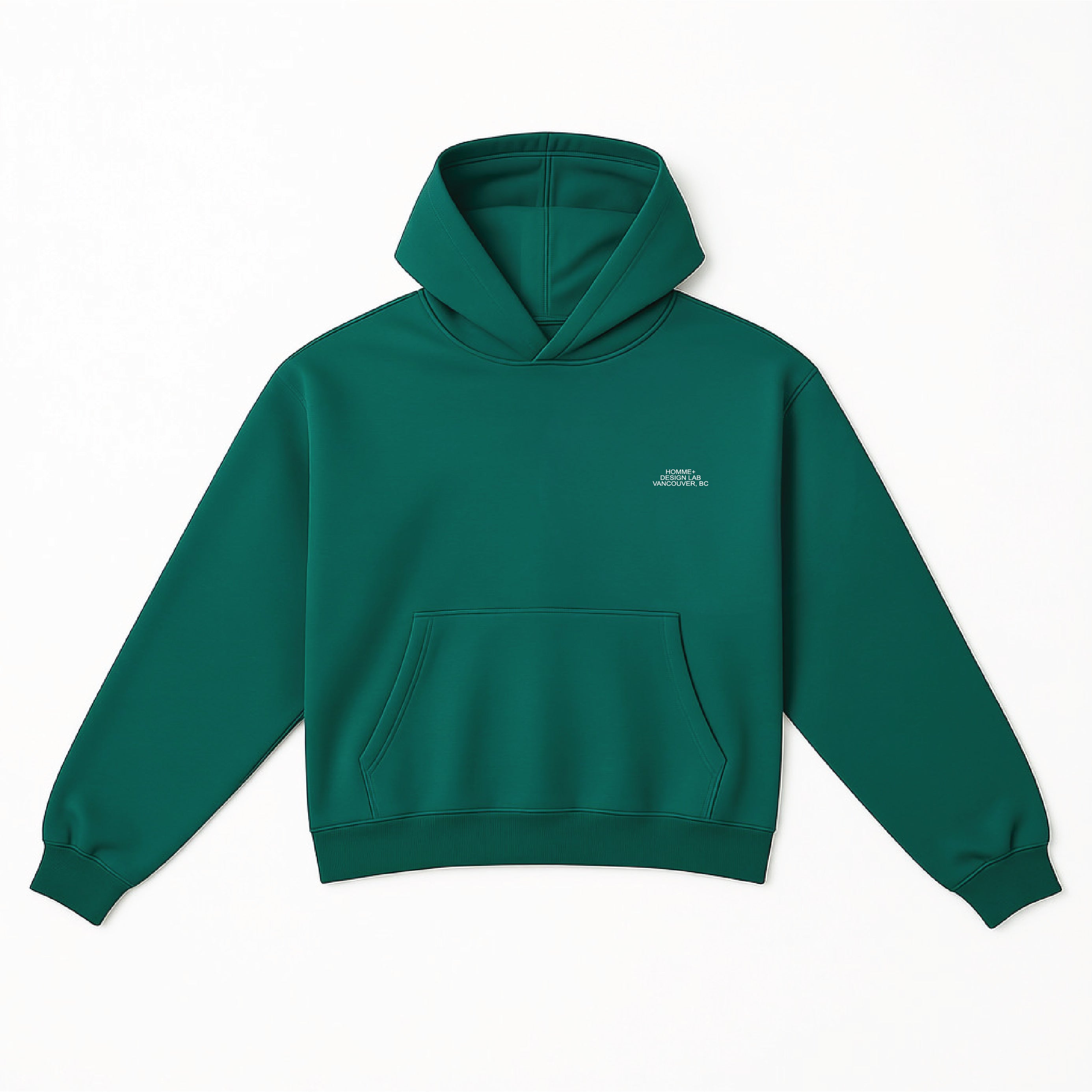 HOMME+ Bird Hoodie Pine