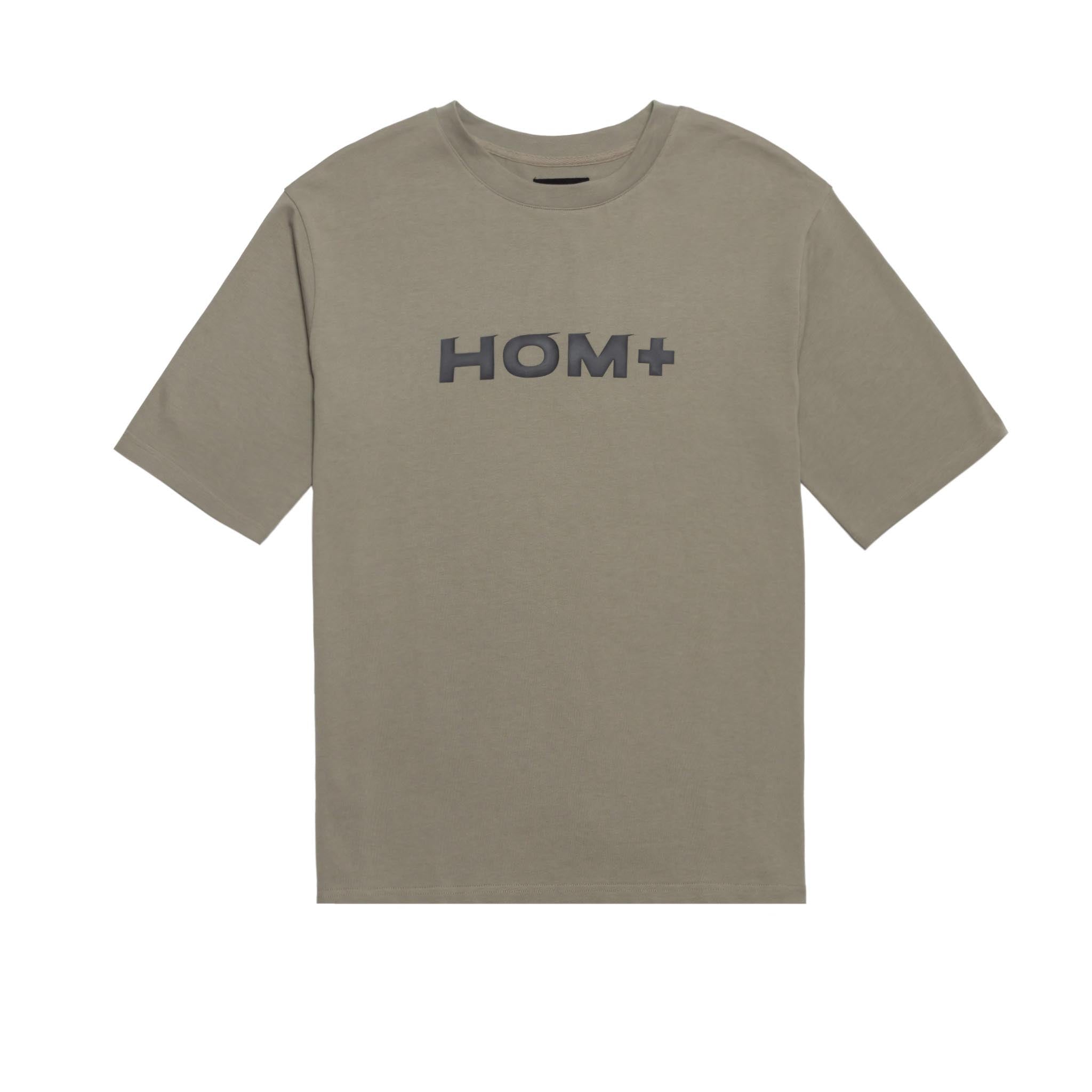 HOMME+ HOM Pattern Tee Light Army