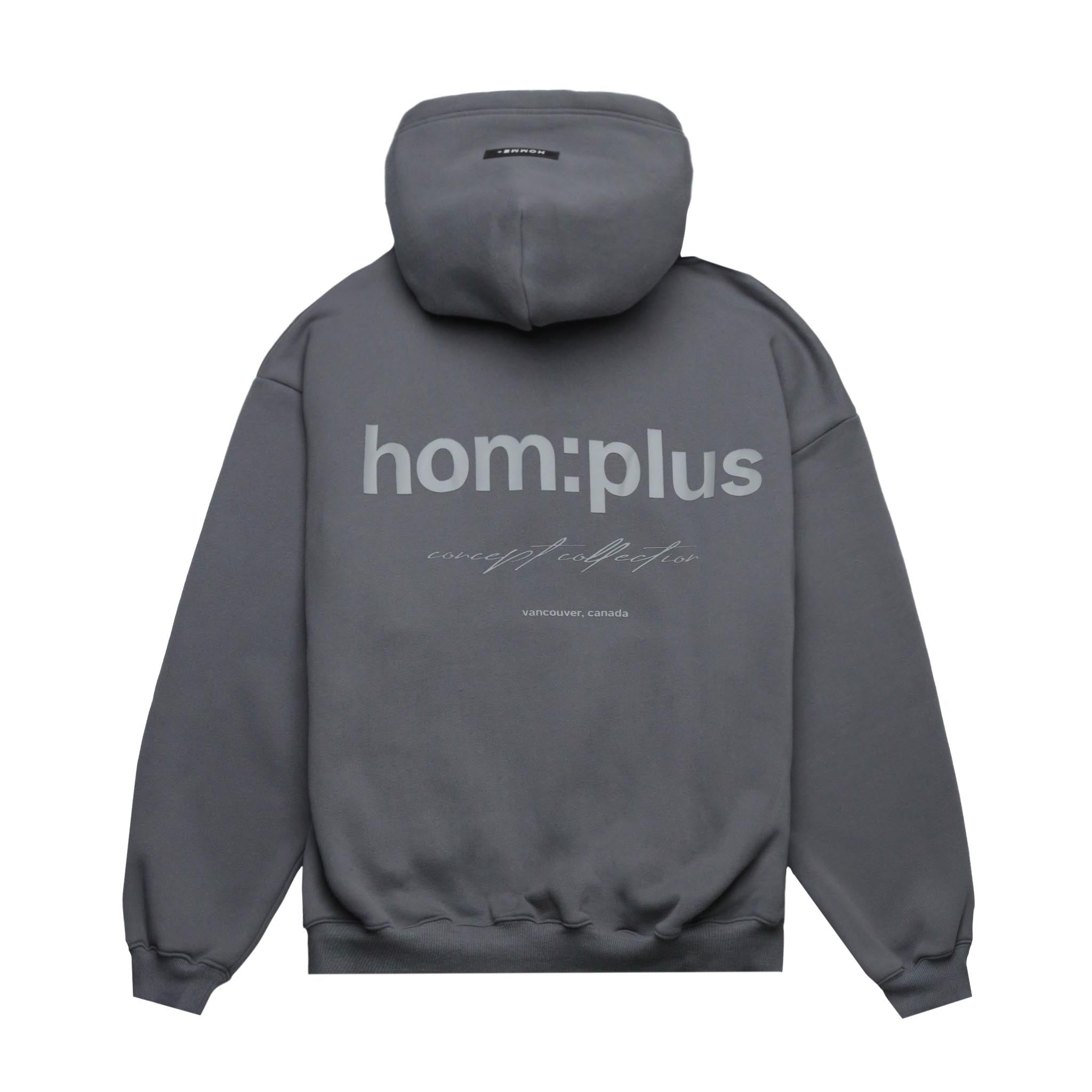 HOMME+ HOM:plus Hoodie Medium Grey