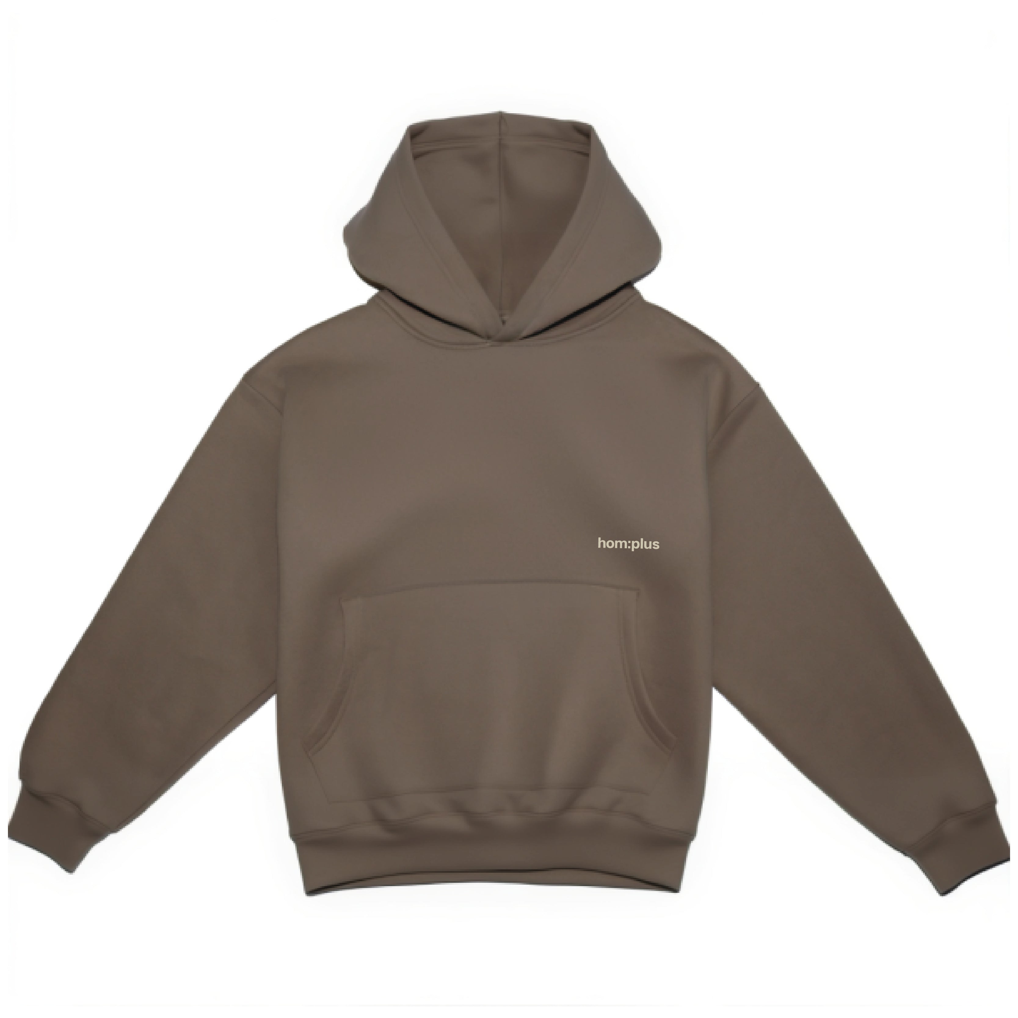 HOMME+ HOM:plus Hoodie Taupe