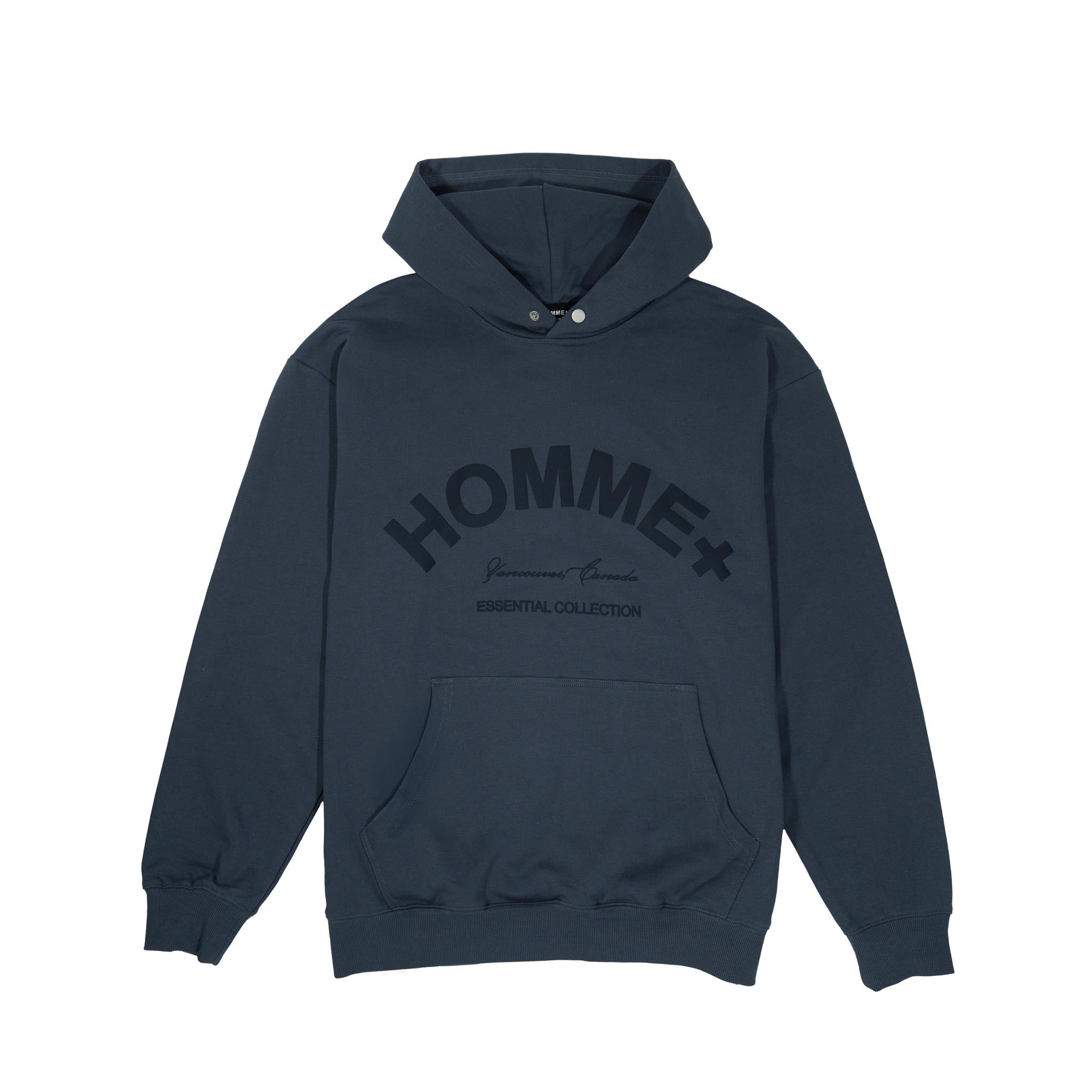 HOMME+ Essential Collection Hoodie Indigo