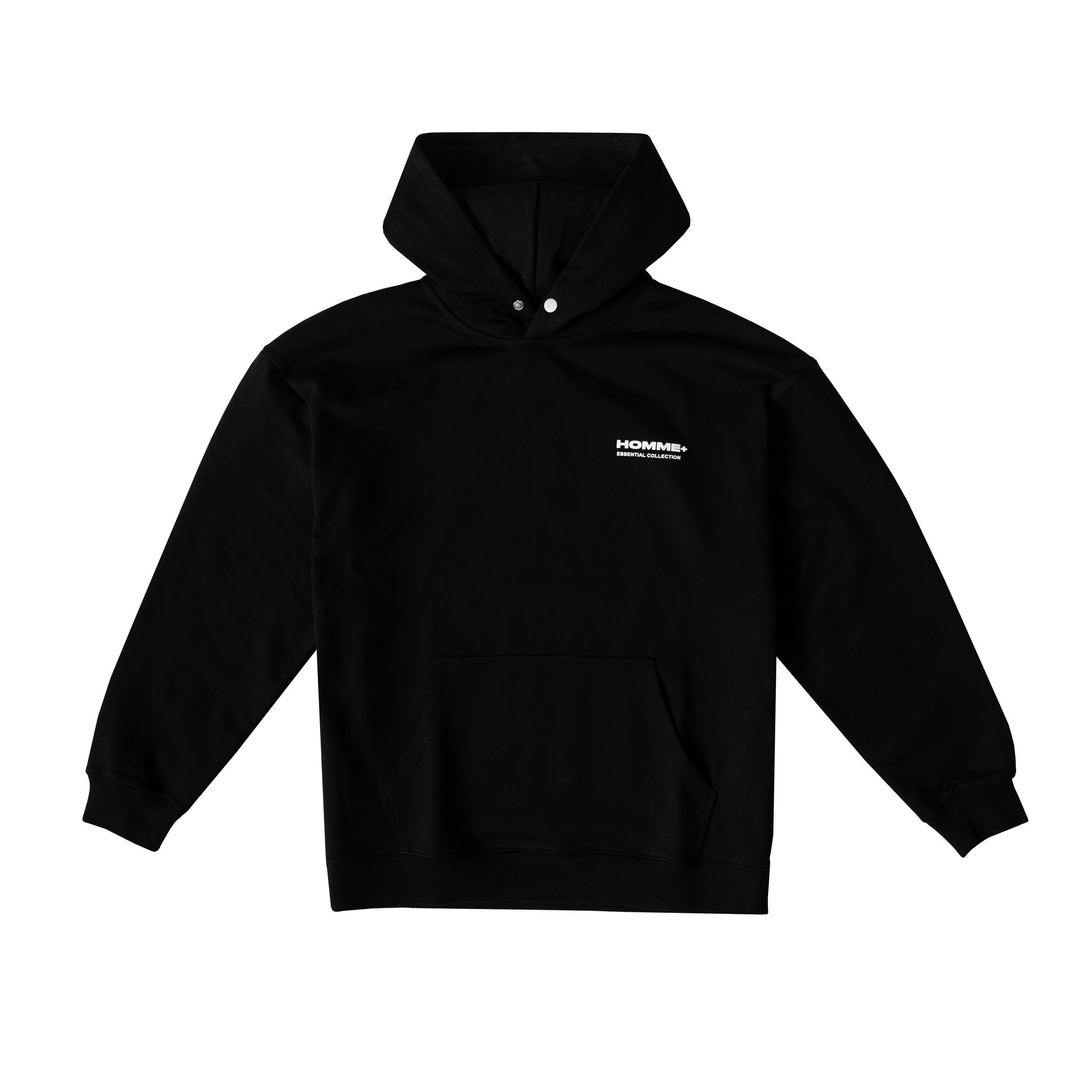 HOMME+ Fall Essential Hoodie Black/White