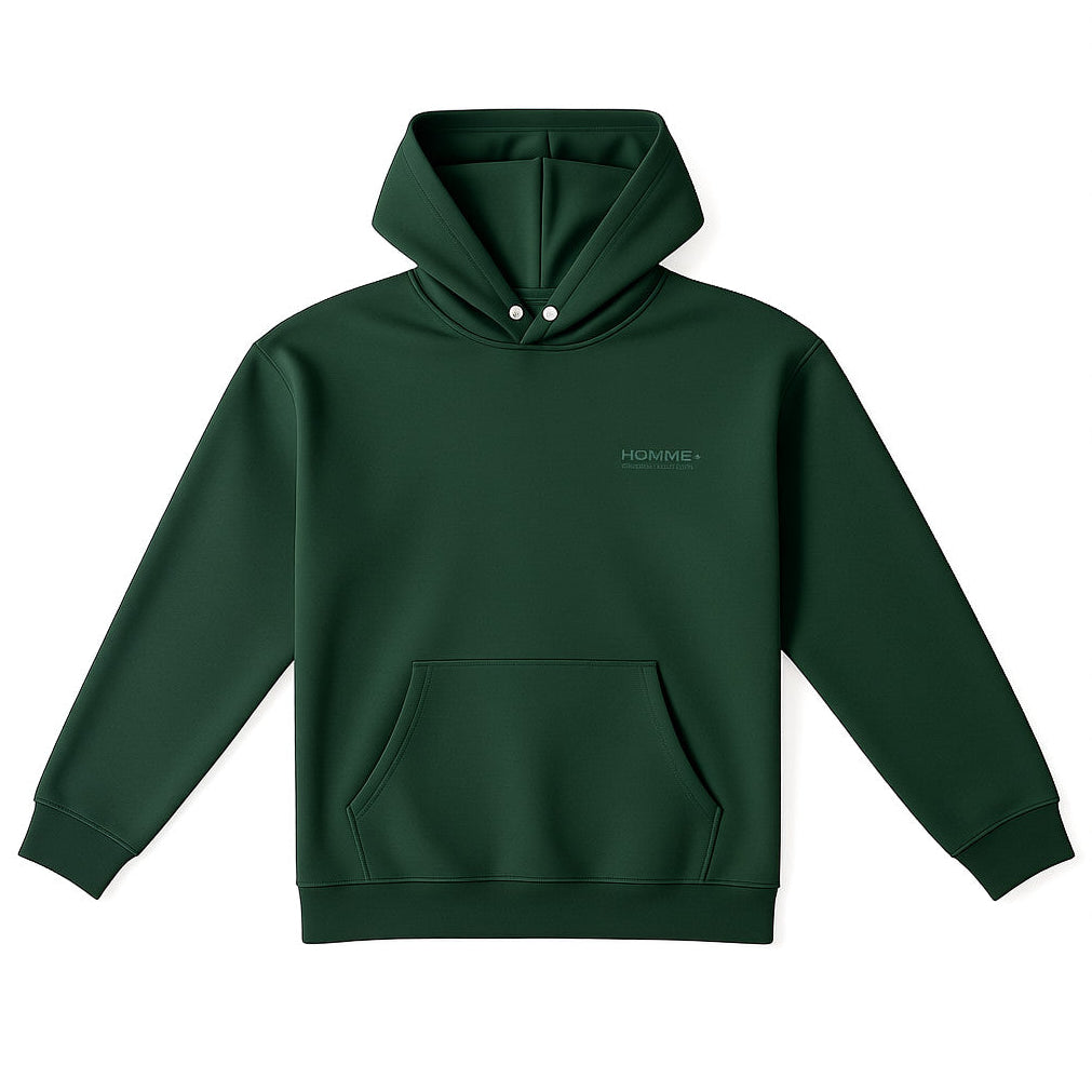 HOMME+ Fall Essential Hoodie Pine
