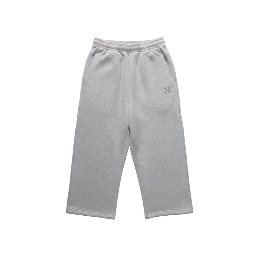 HOMME+ Embroidered 'H' Sweatpants Heather Grey