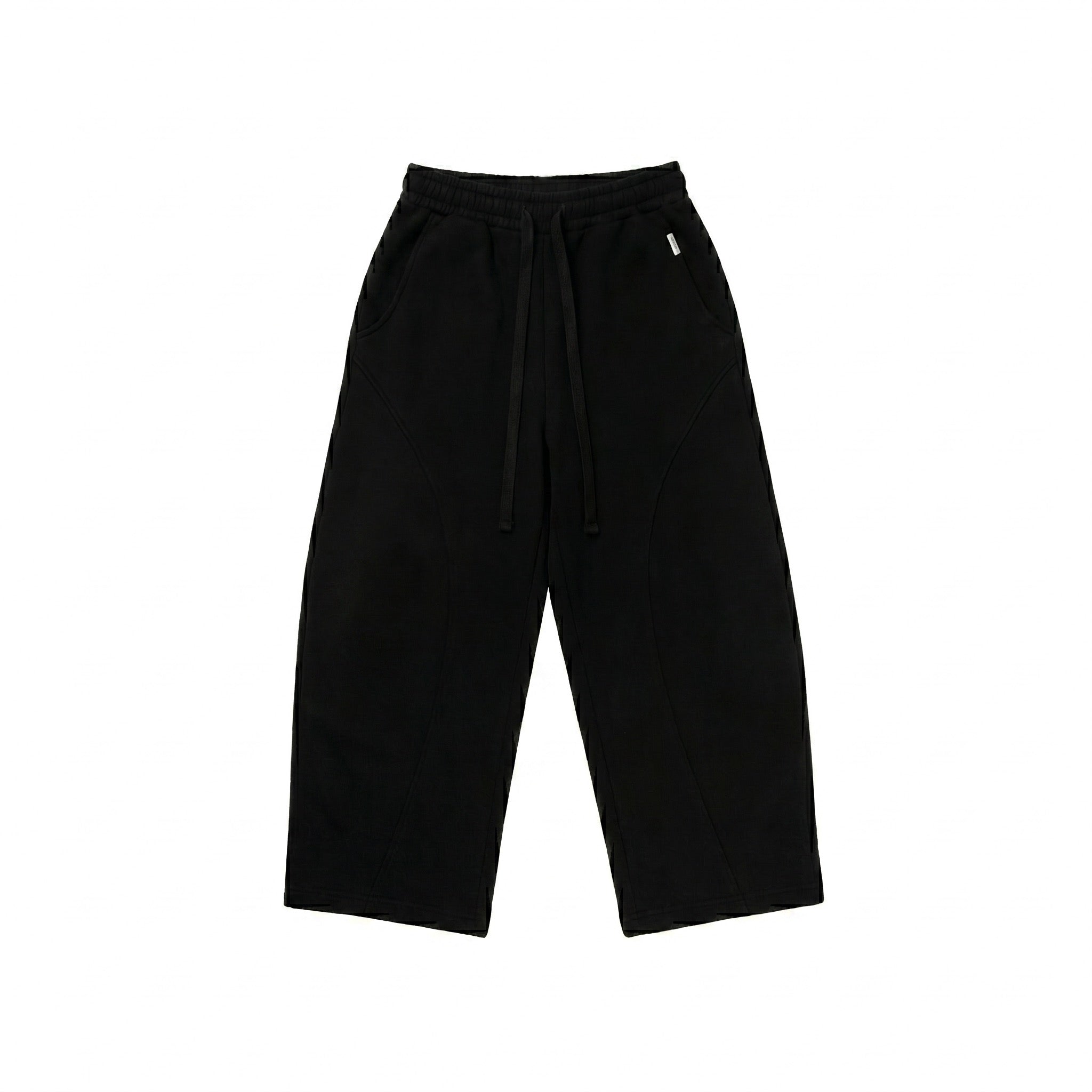 HOMME+ Lightweight Barrel Sweatpants Black