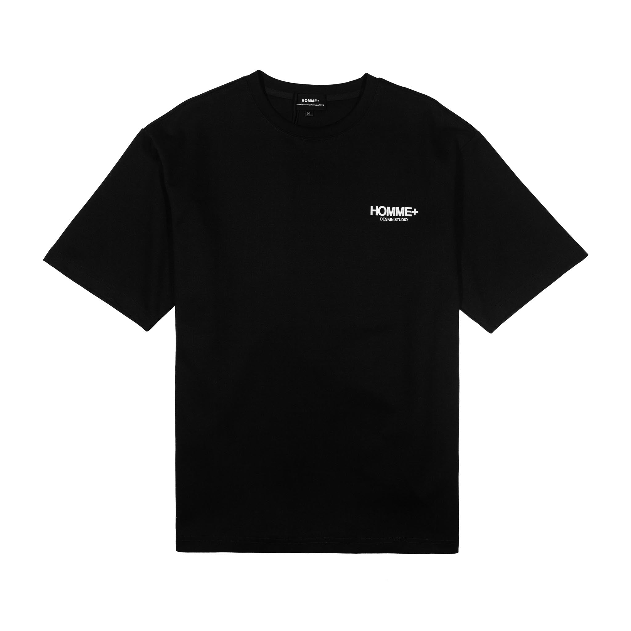 HOMME+ Studio Tee Black