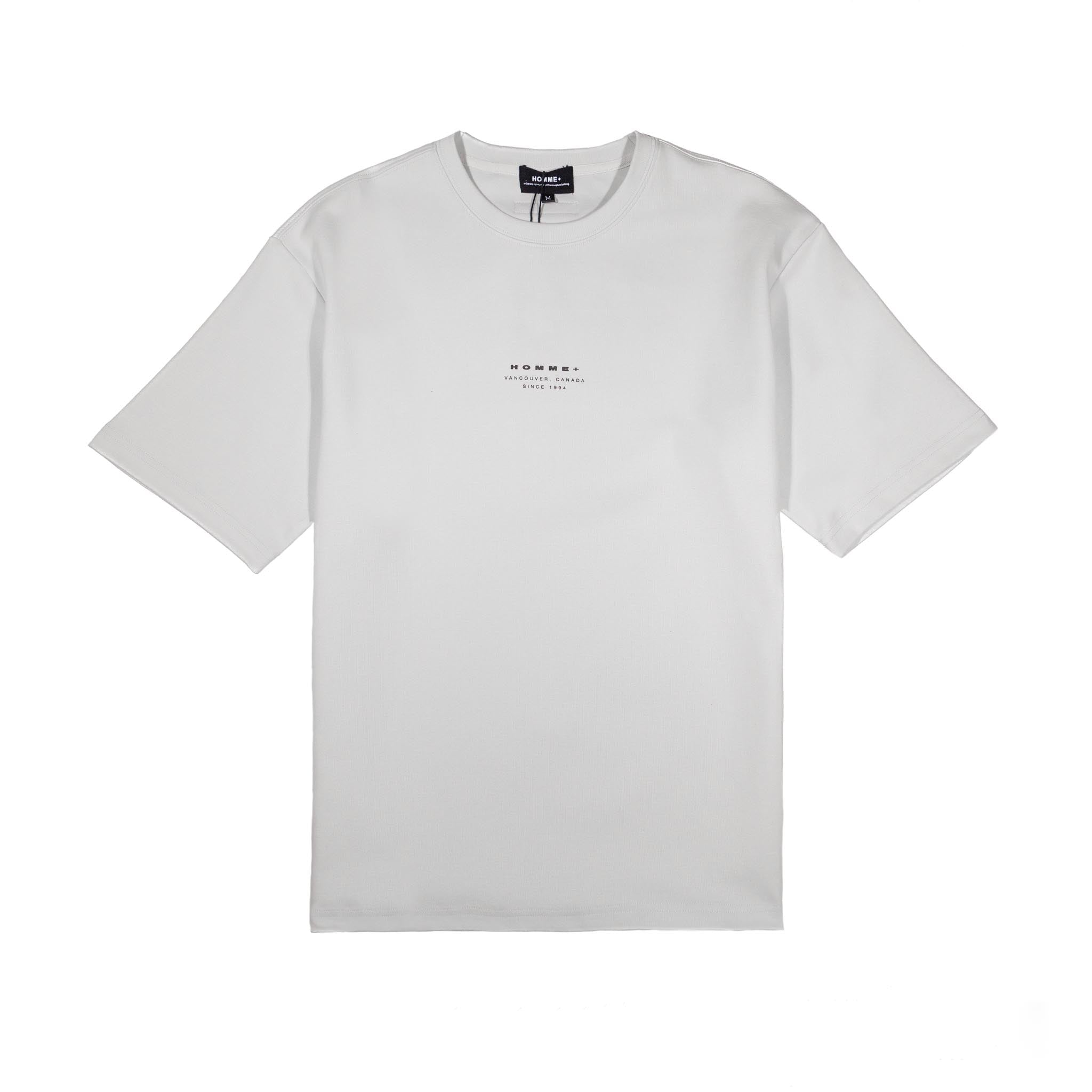 HOMME+ Mini Logo Tee Coconut