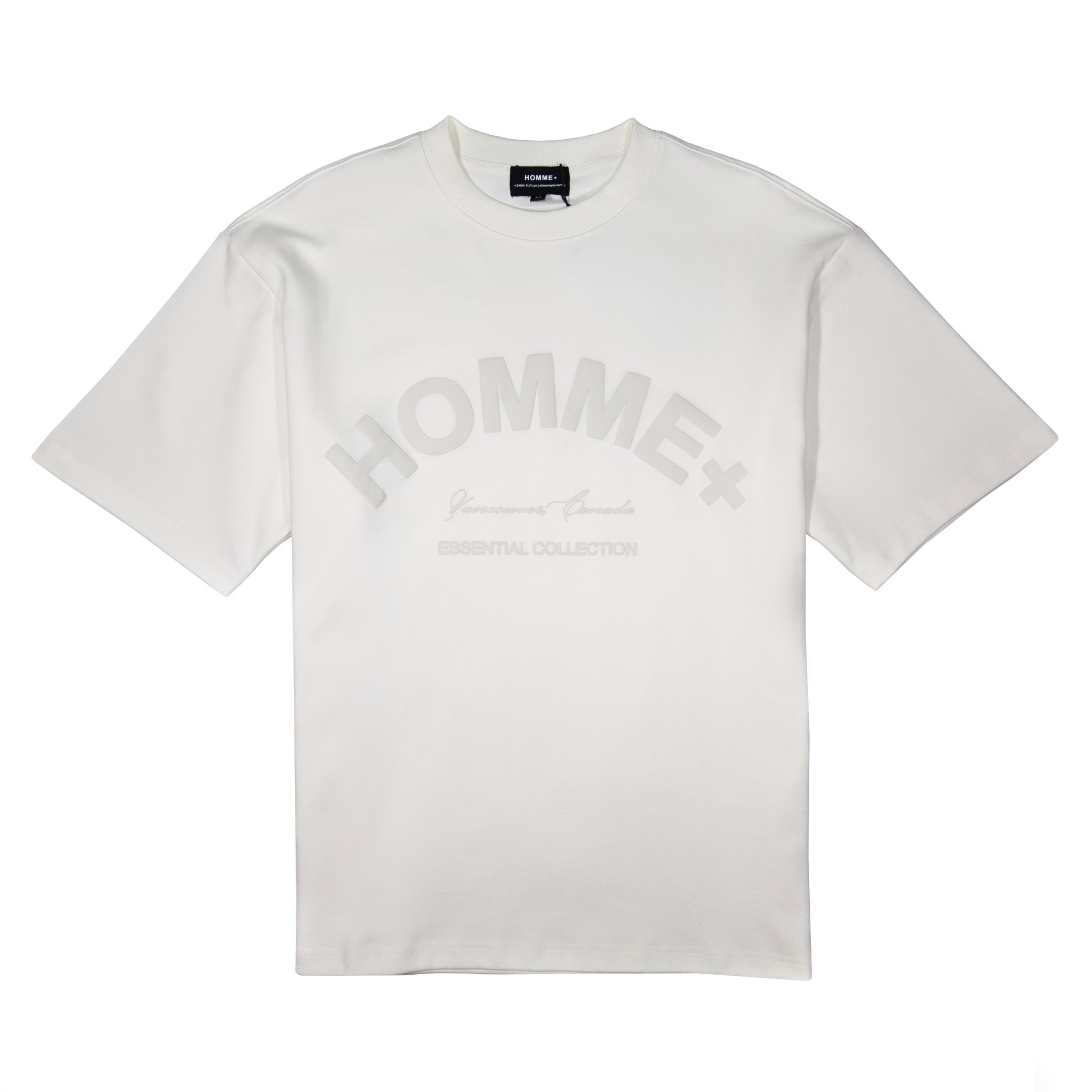 HOMME+ Essential Collection Tee Cream
