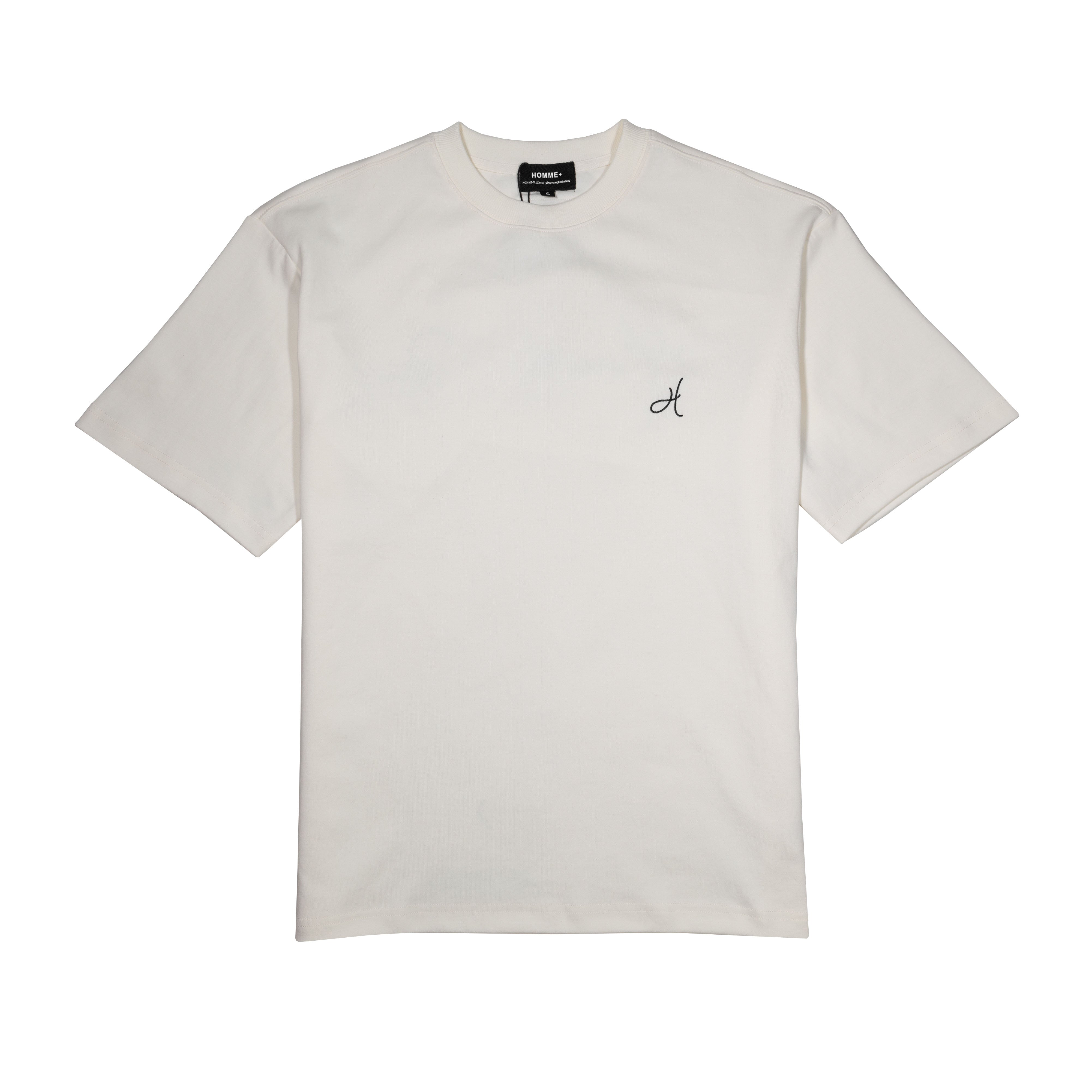 HOMME+ Signature Tee Ivory
