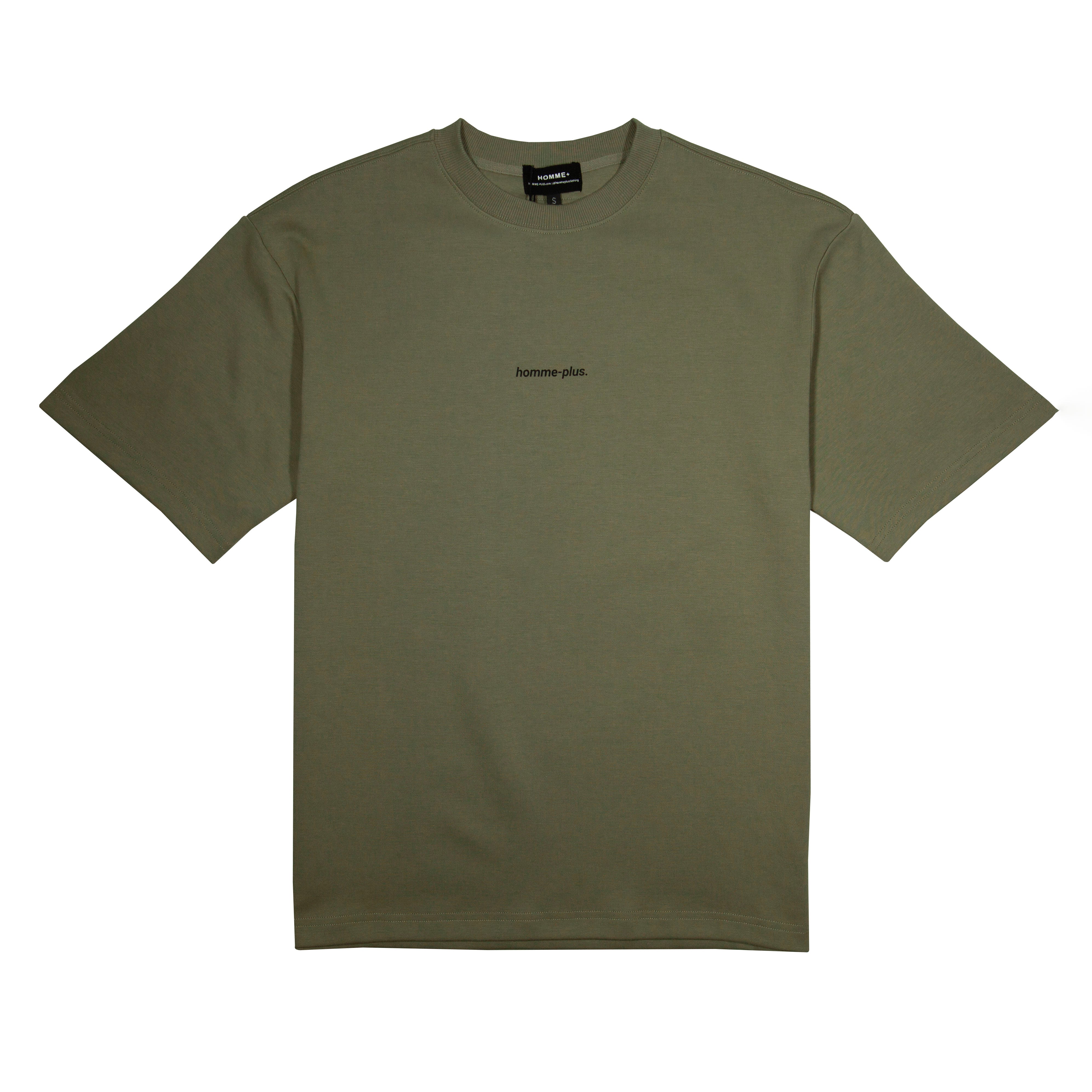 HOMME+ Vinyl Tee Light Army