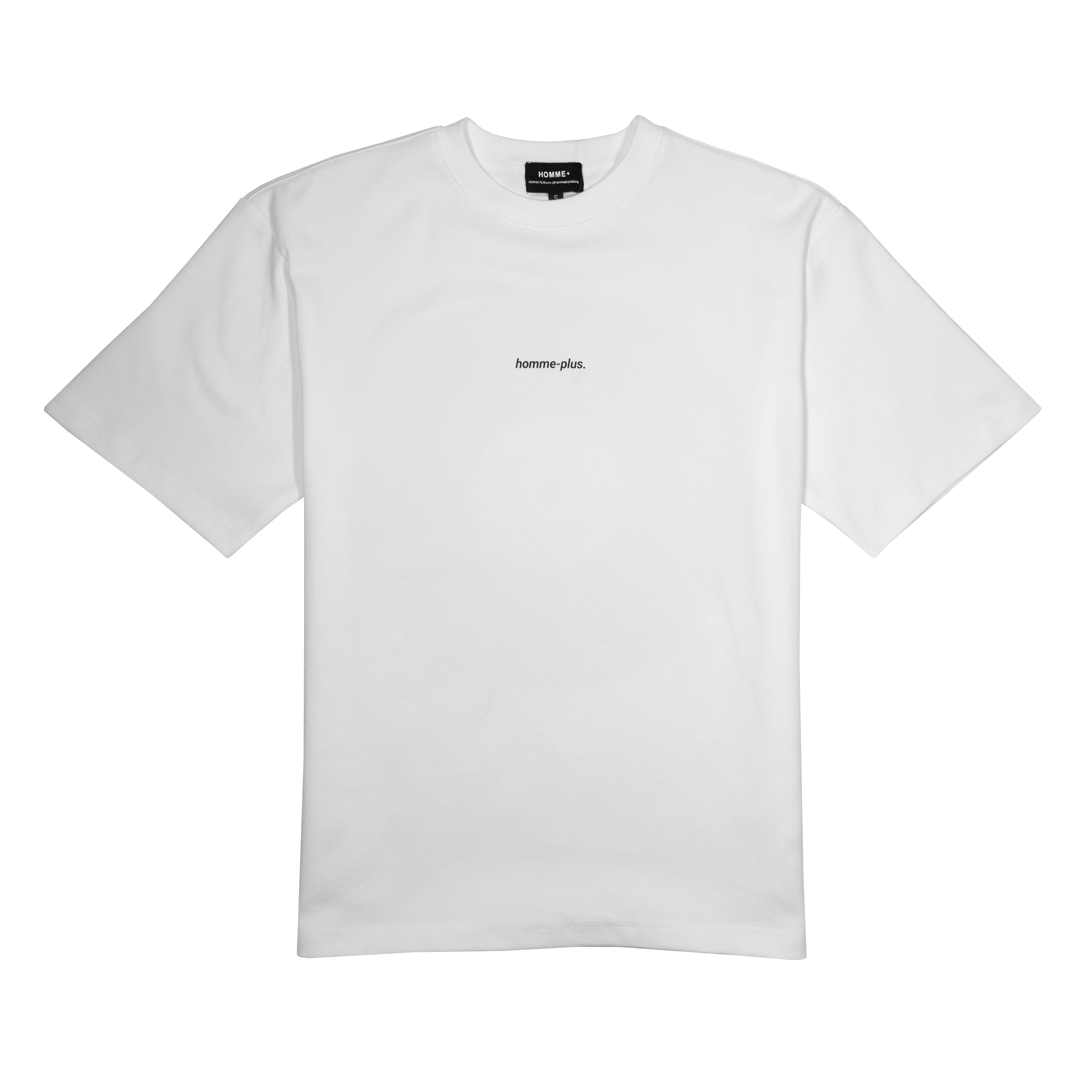 HOMME+ Vinyl Tee White