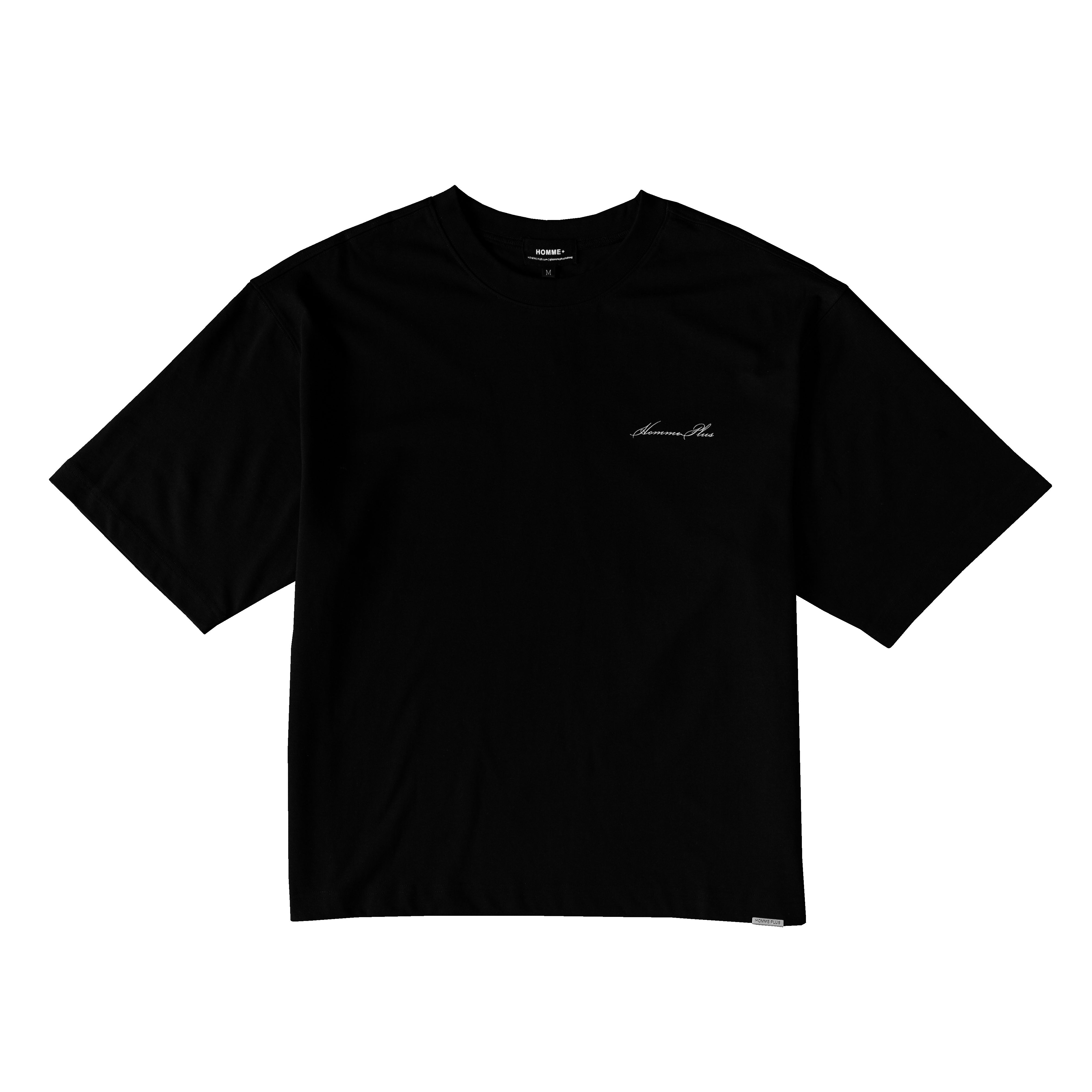 HOMME+ Thoroughbred Tee Black