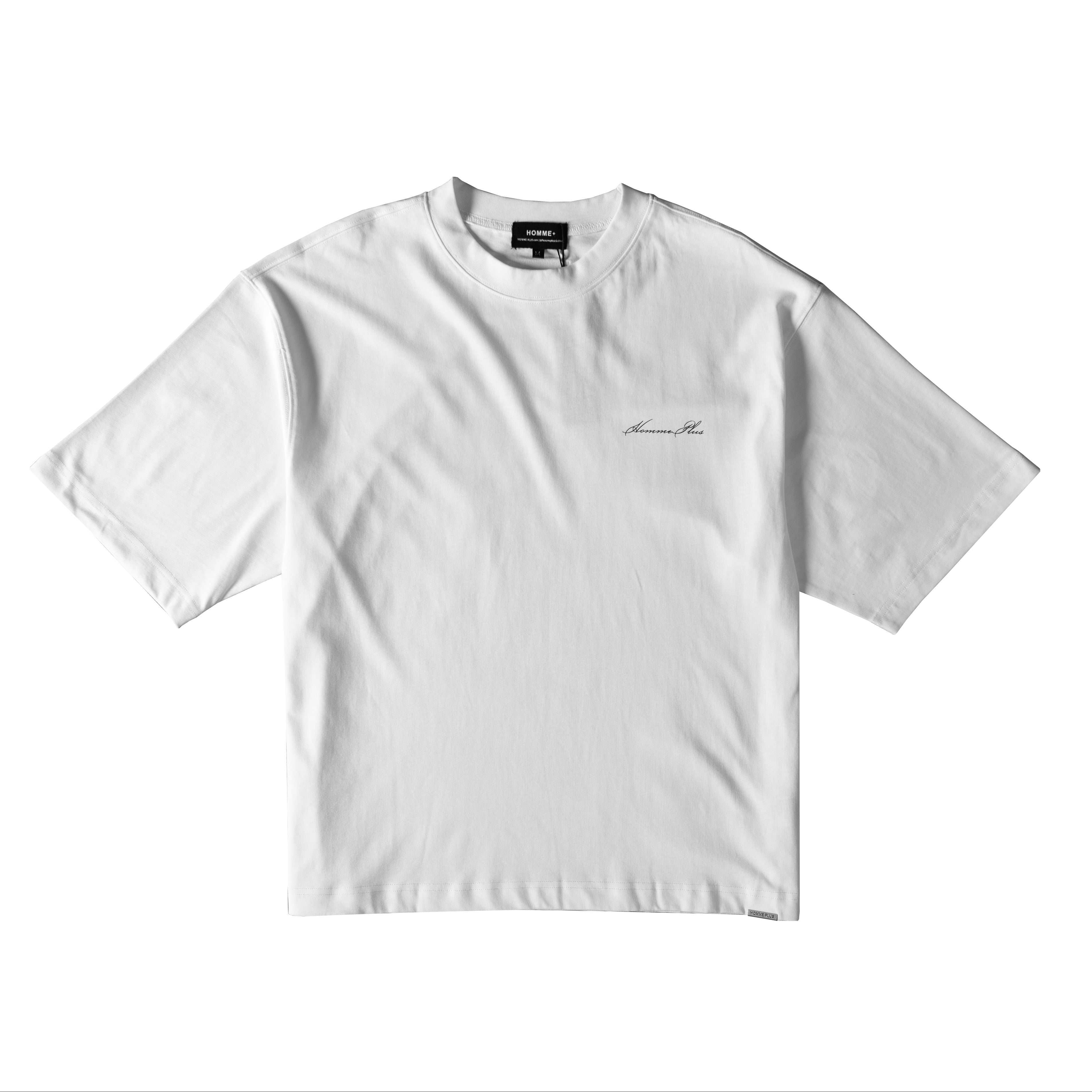 HOMME+ Thoroughbred Tee Off White