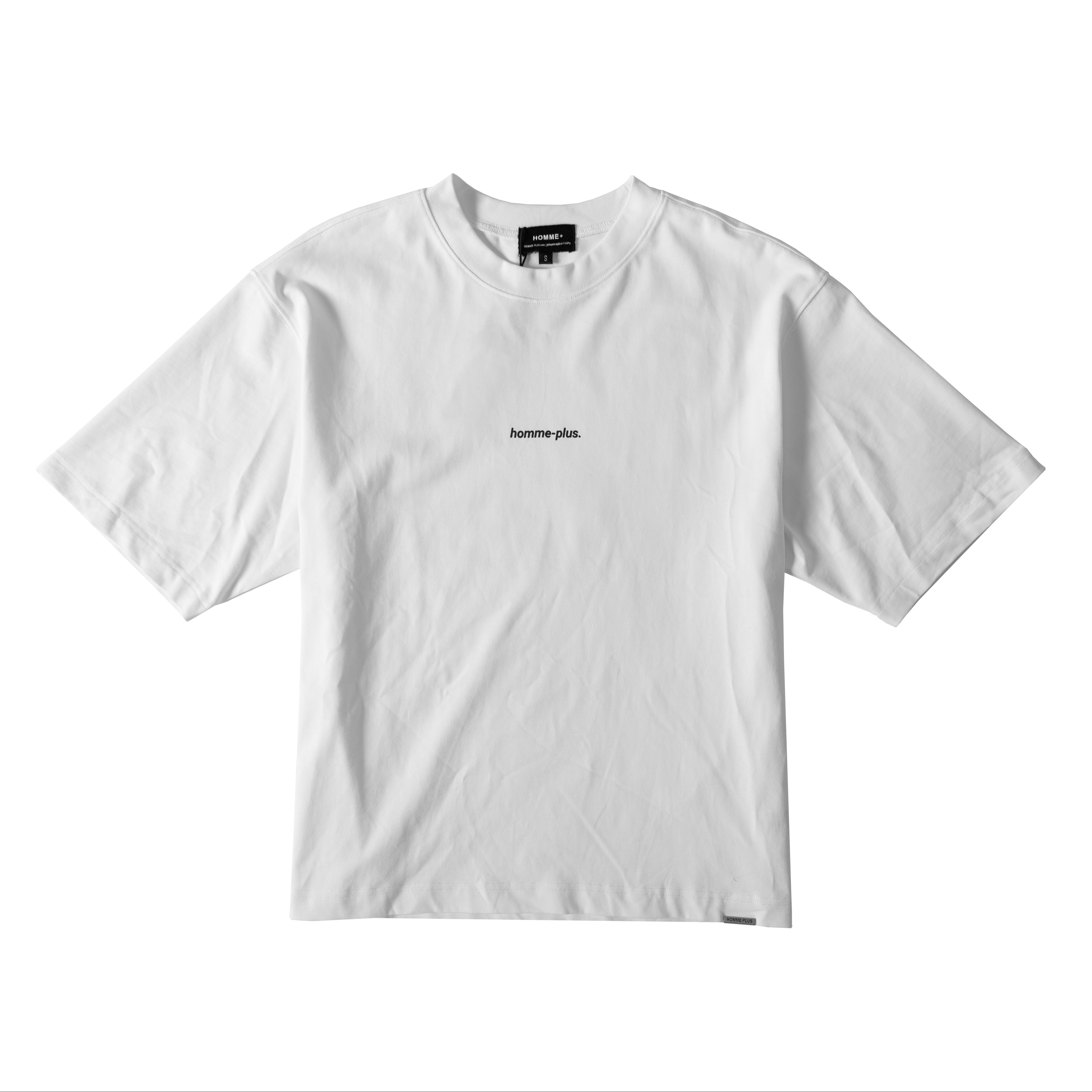 HOMME+ Cassette Tee White