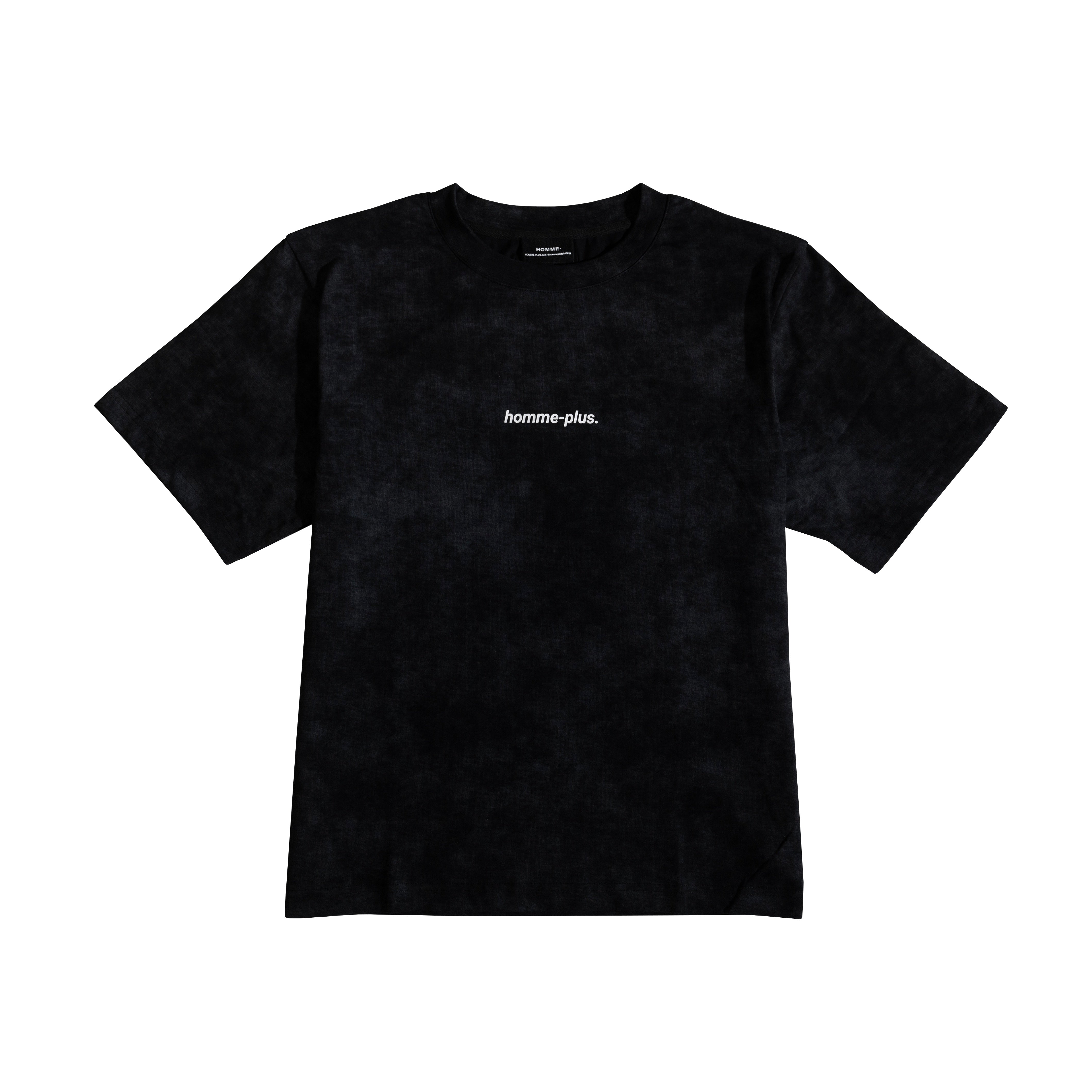 HOMME+ Stonewashed Tee Vintage Black