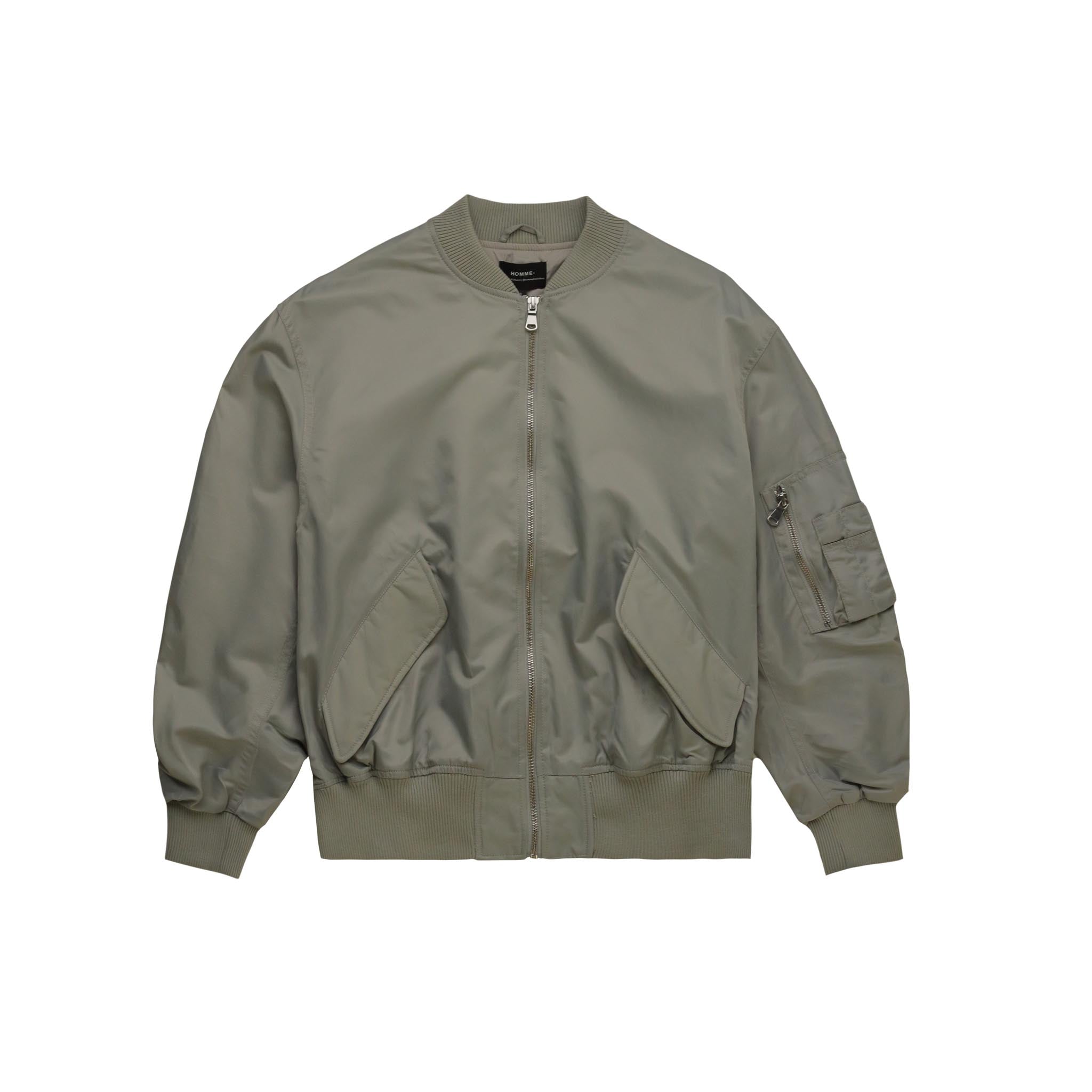 Matrix Bomber Jacket Silver & SNEAKERBOX