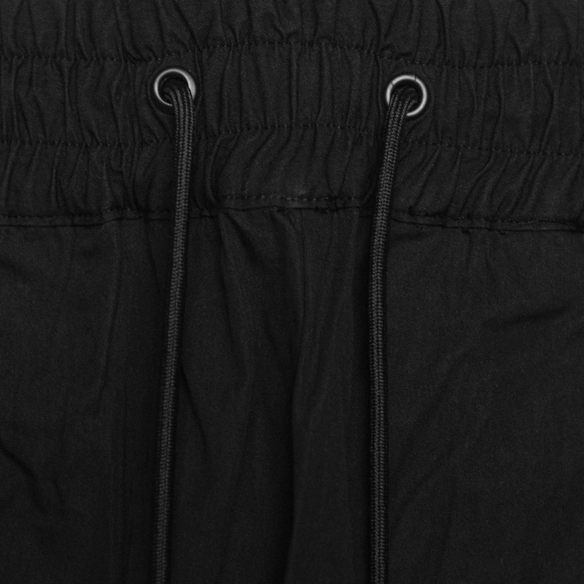 HOMME+ Nylon Cargo Pocket Pants Black