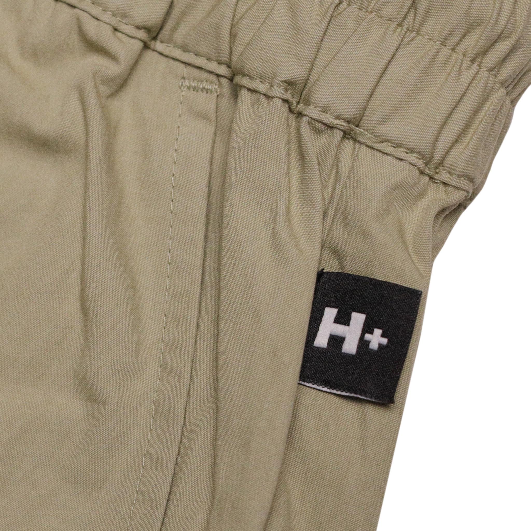HOMME+ Nylon Cargo Pocket Pants Taupe