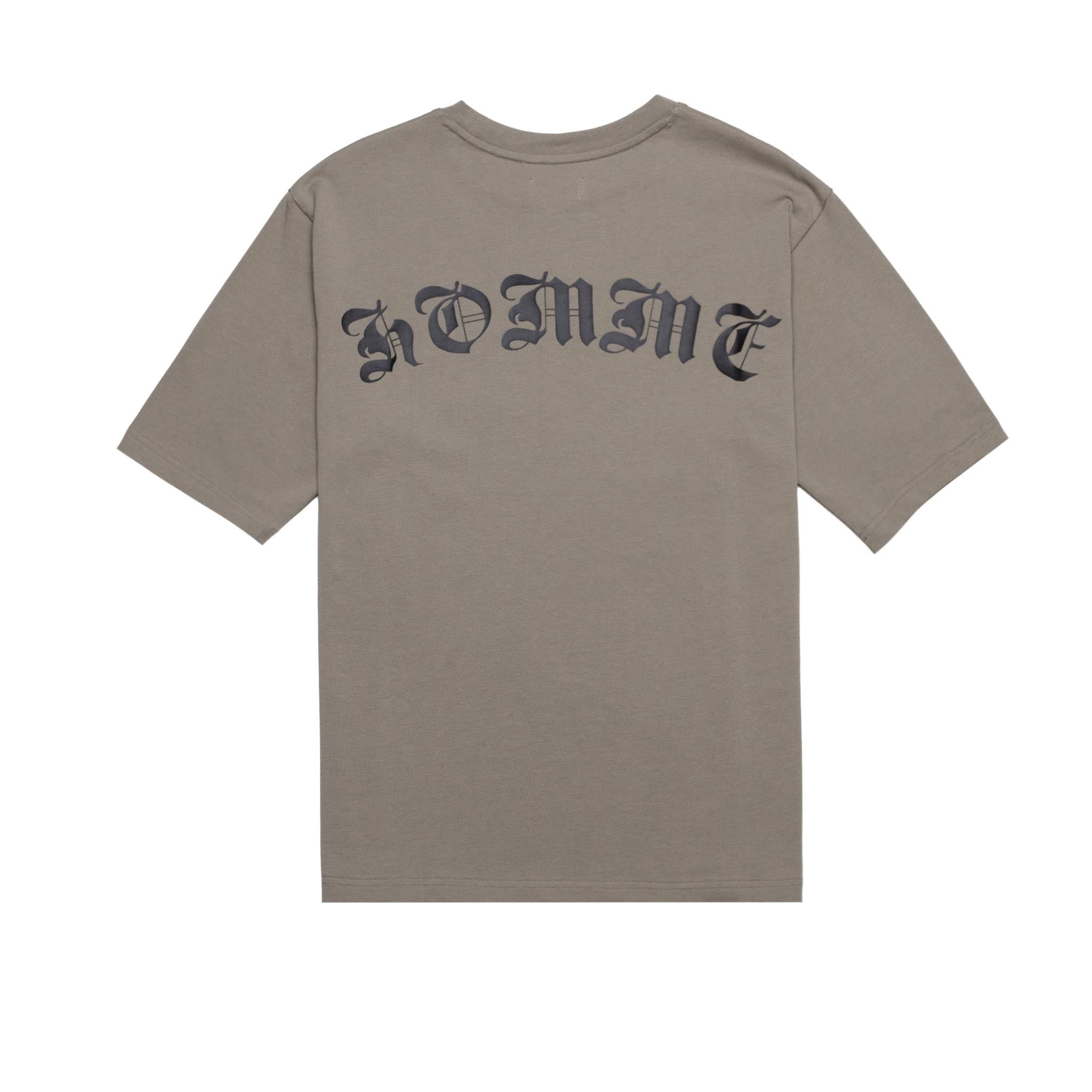 HOMME+ Old English Script Tee Light Army