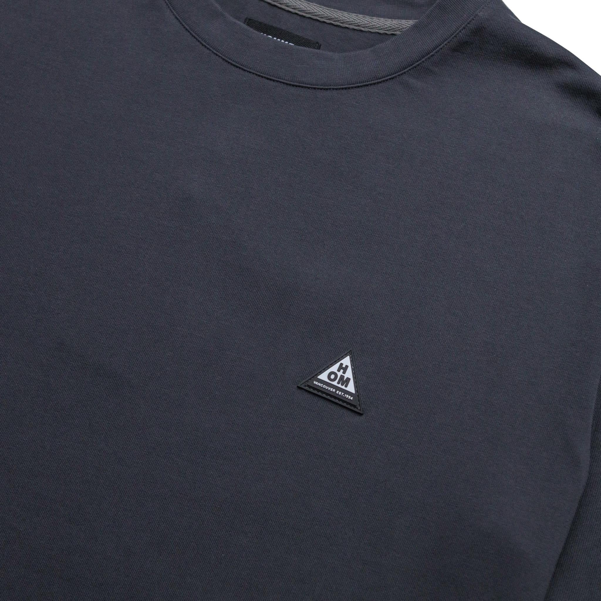 HOMME+ Triangle Patch Tee Charcoal