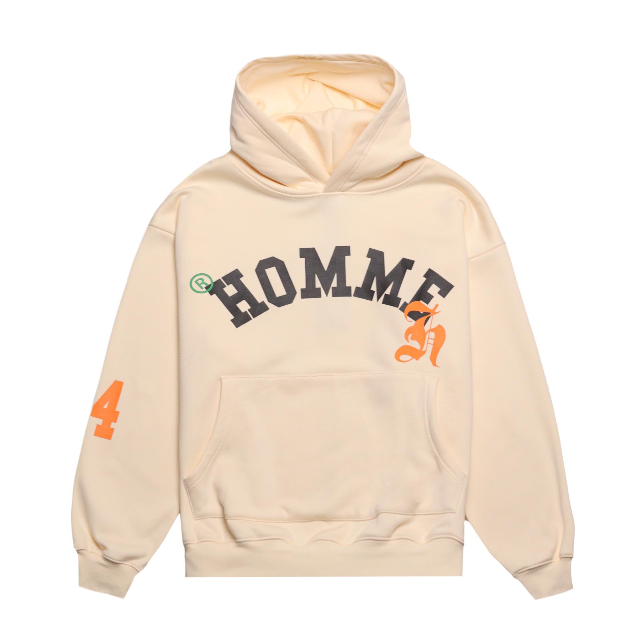 HOMME+ Triple 5 Hoodie Off White