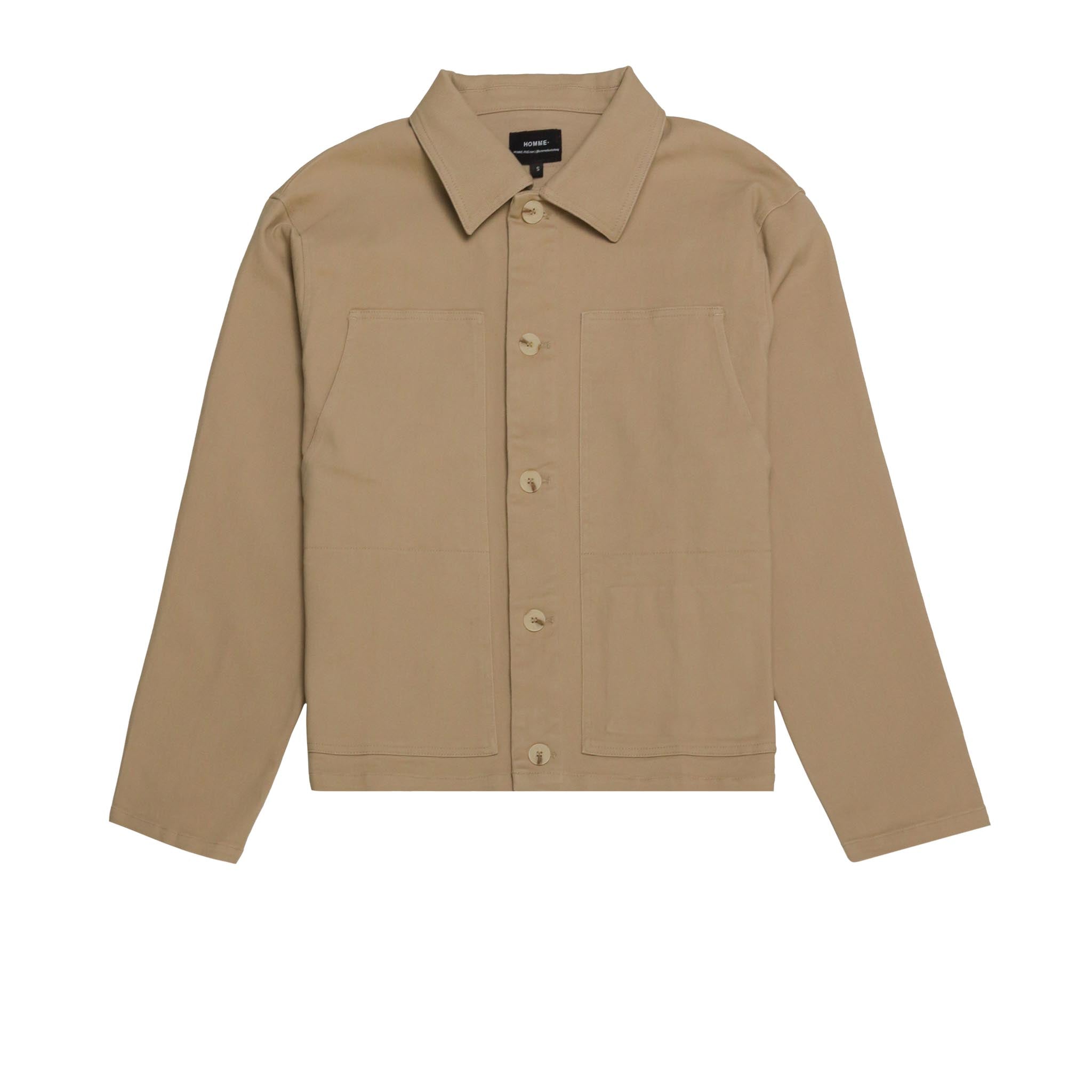 Workwear Overshirt Beige