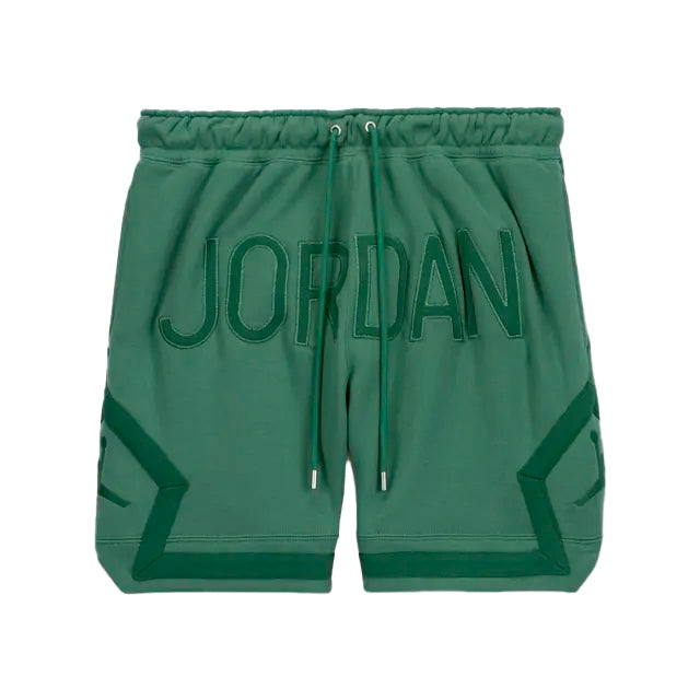 Jordan x Nina Chanel Abney Fleece Shorts 'Green Stone'