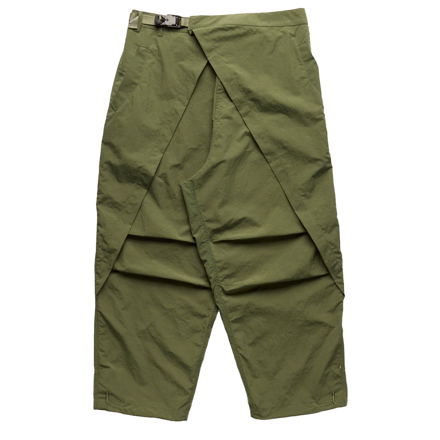 Maharishi Veg Dyed Hakama Track Pants Olive