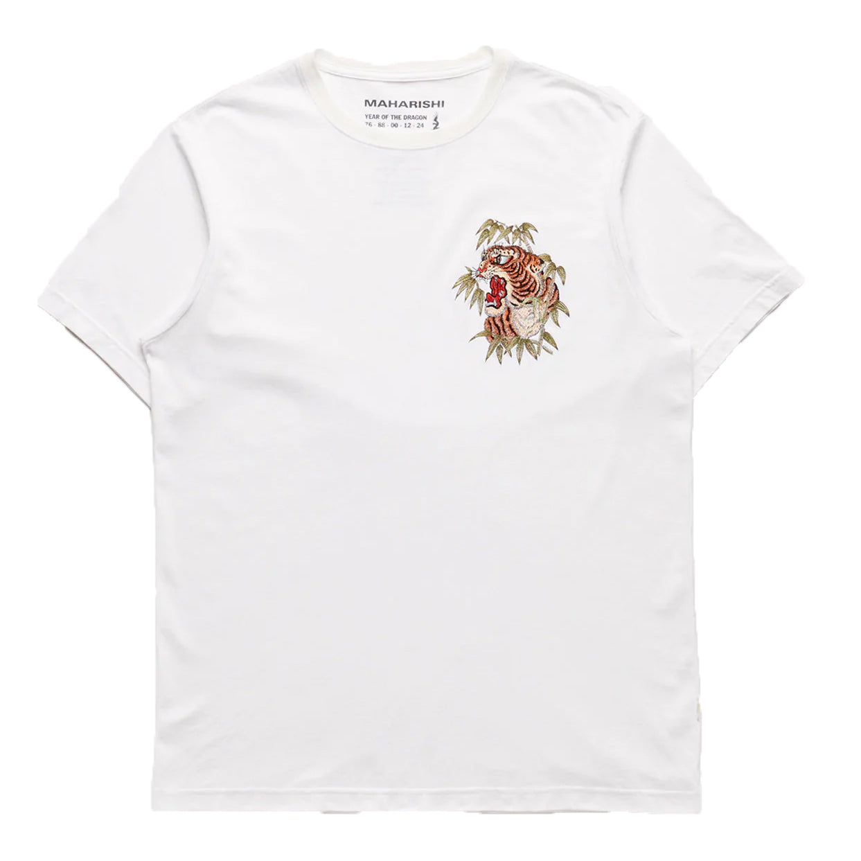 Maharishi Maha Tiger T-Shirt White