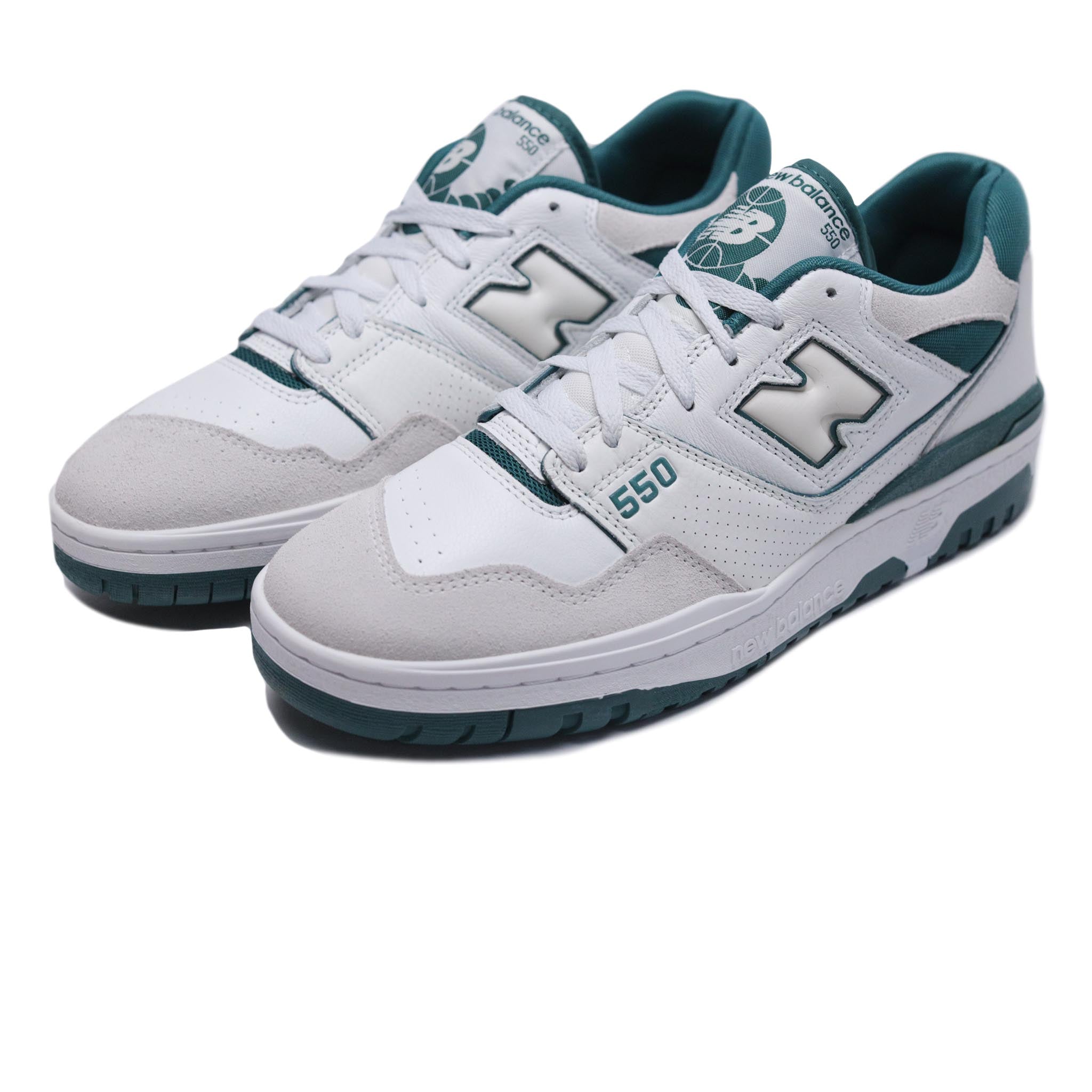 New Balance BB550STA 'Suede Pack' White/Vintage Teal