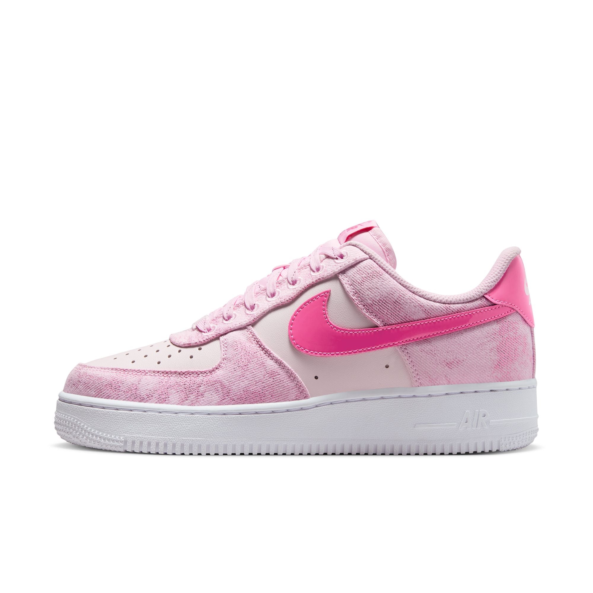 Nike Air Force 1 '07 'Denim' Pink Foam