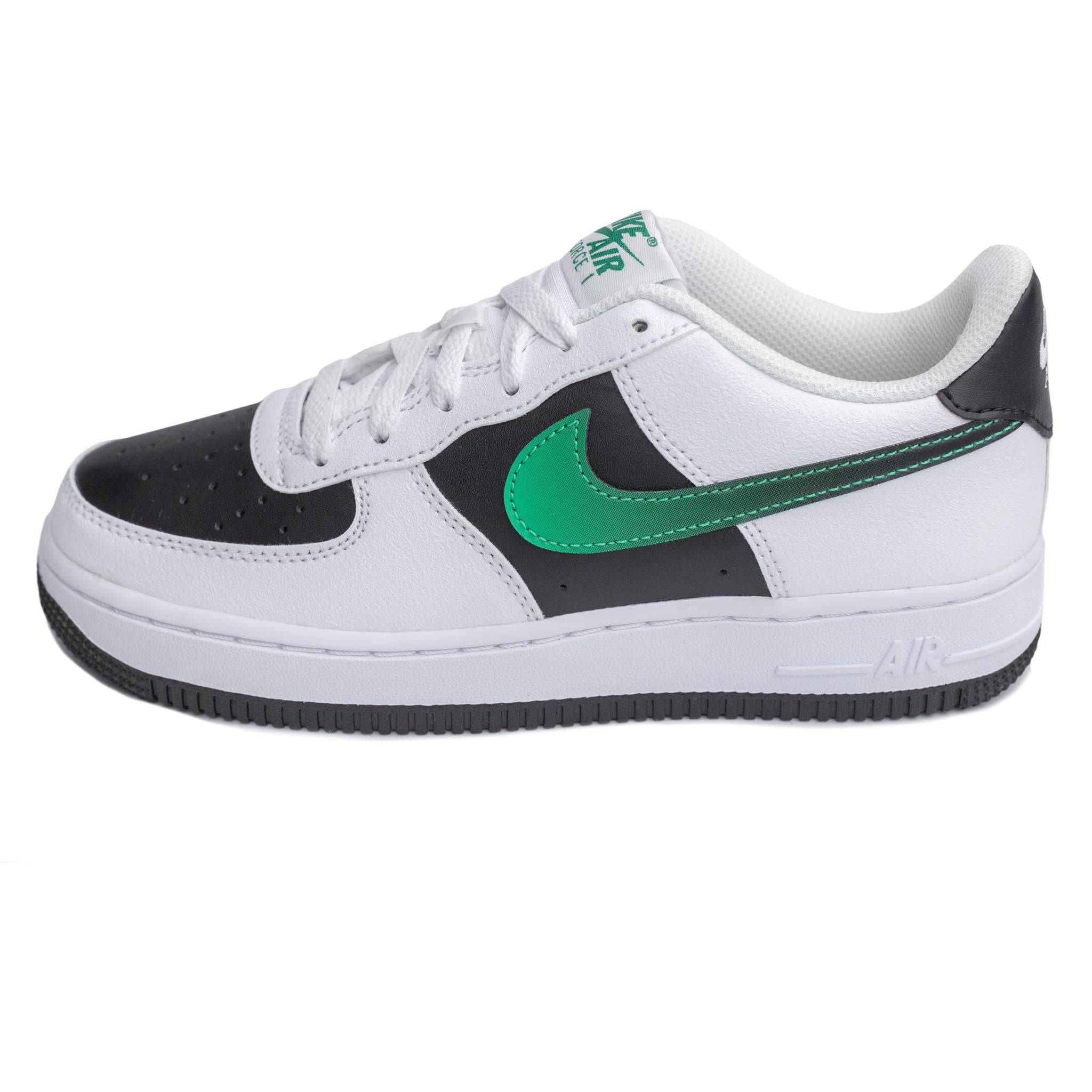 Nike Air Force 1 (GS) 'White/Stadium Green/Black'