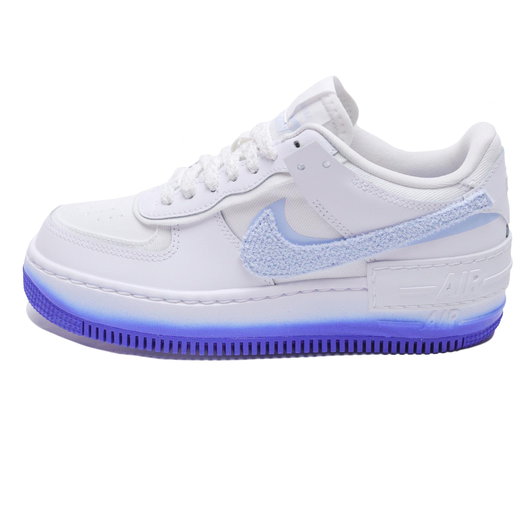 Nike Air Force 1 Shadow 'Chenille Swoosh' Blue Tint