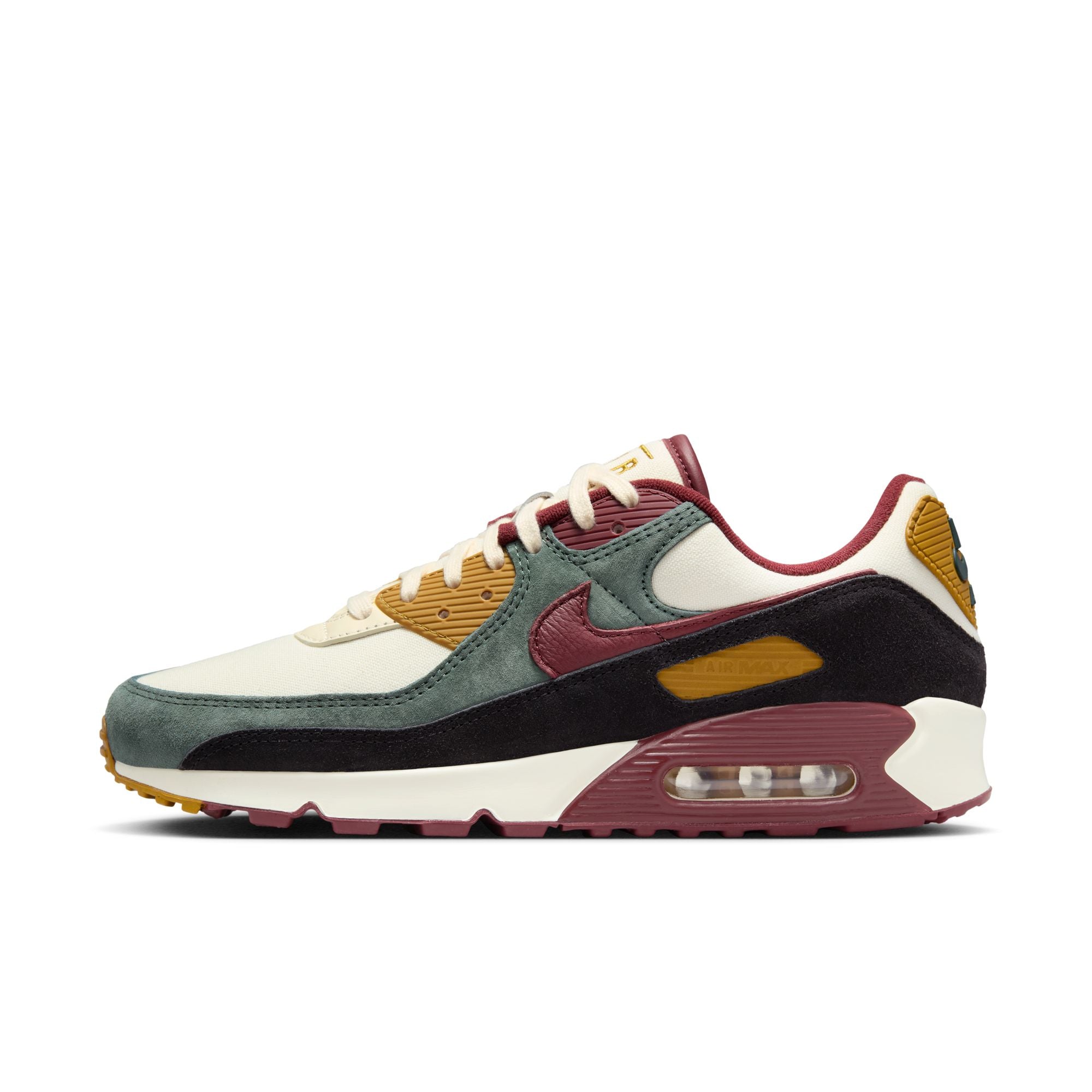 Nike Air Max 90 PRM 'Coconut Milk/Dark Team Red/Vintage Green'