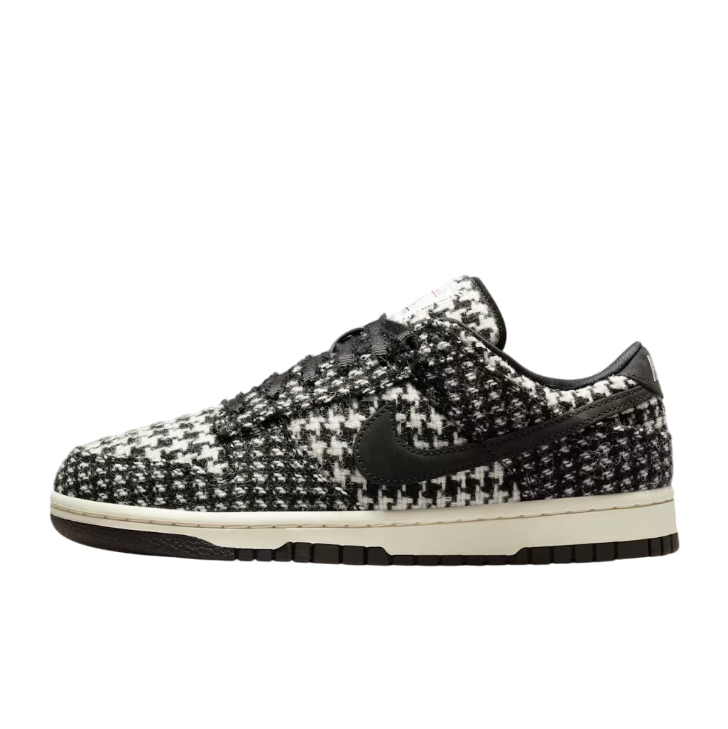 Nike x Harris Tweed Dunk Low QS 'Black/Phantom'