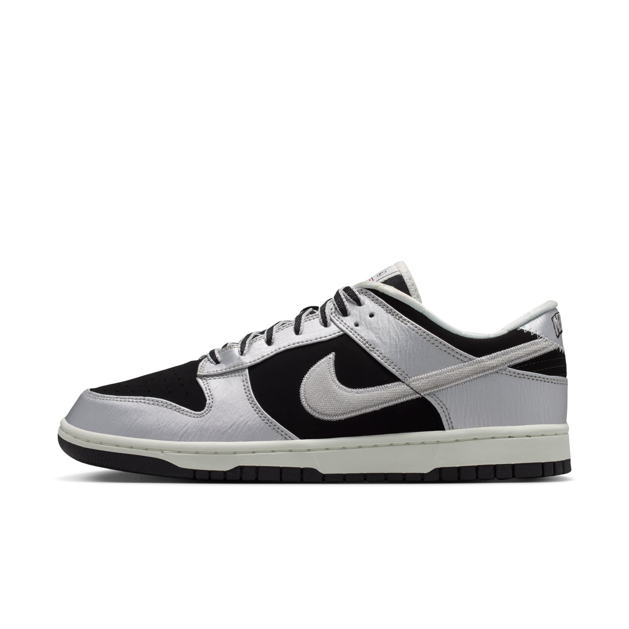Nike Dunk Low Retro 'Varsity Pack' Metallic Silver/Black'
