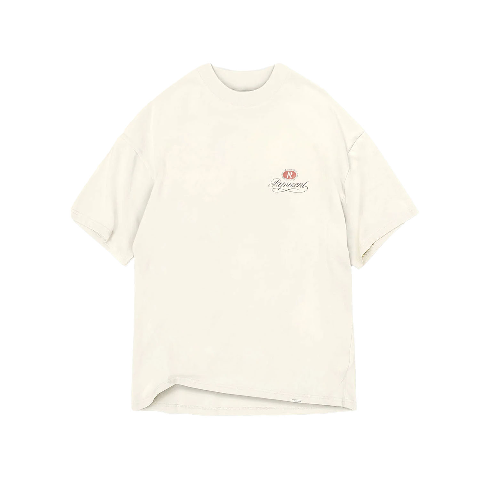 REPRESENT Grand Vintage Hand-Drawn T-Shirt Aged White