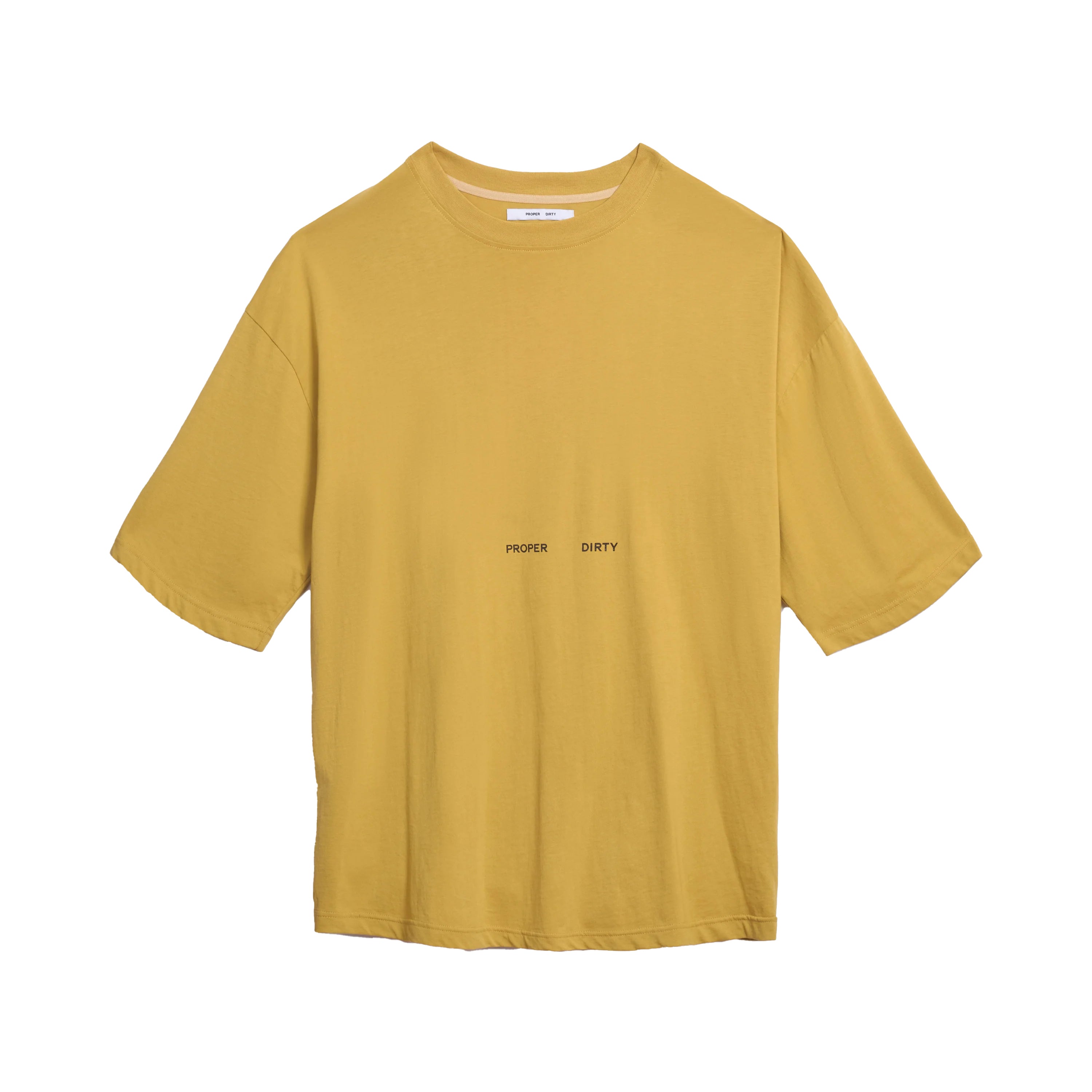 Proper Dirty Murs S S Tee Mustard SNEAKERBOX proper-dirty-murs-s-s-tee-mustard-sneakerbox
