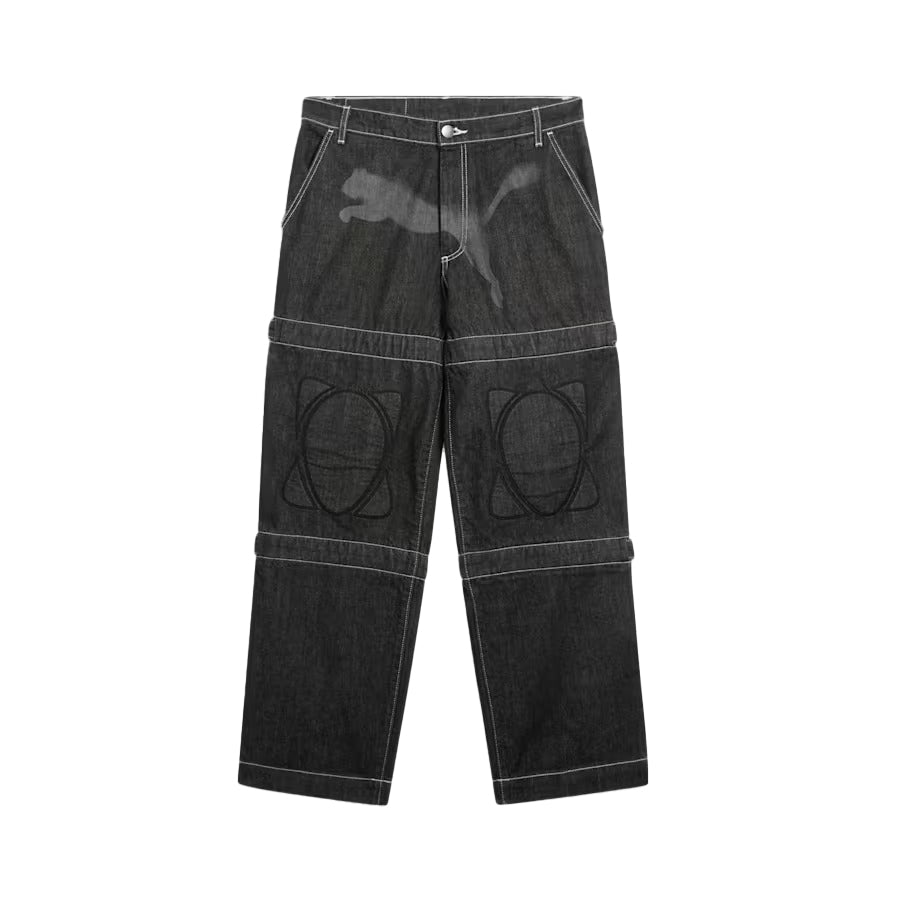 Puma x A$AP Rocky Knee Pad Pants Black Denim