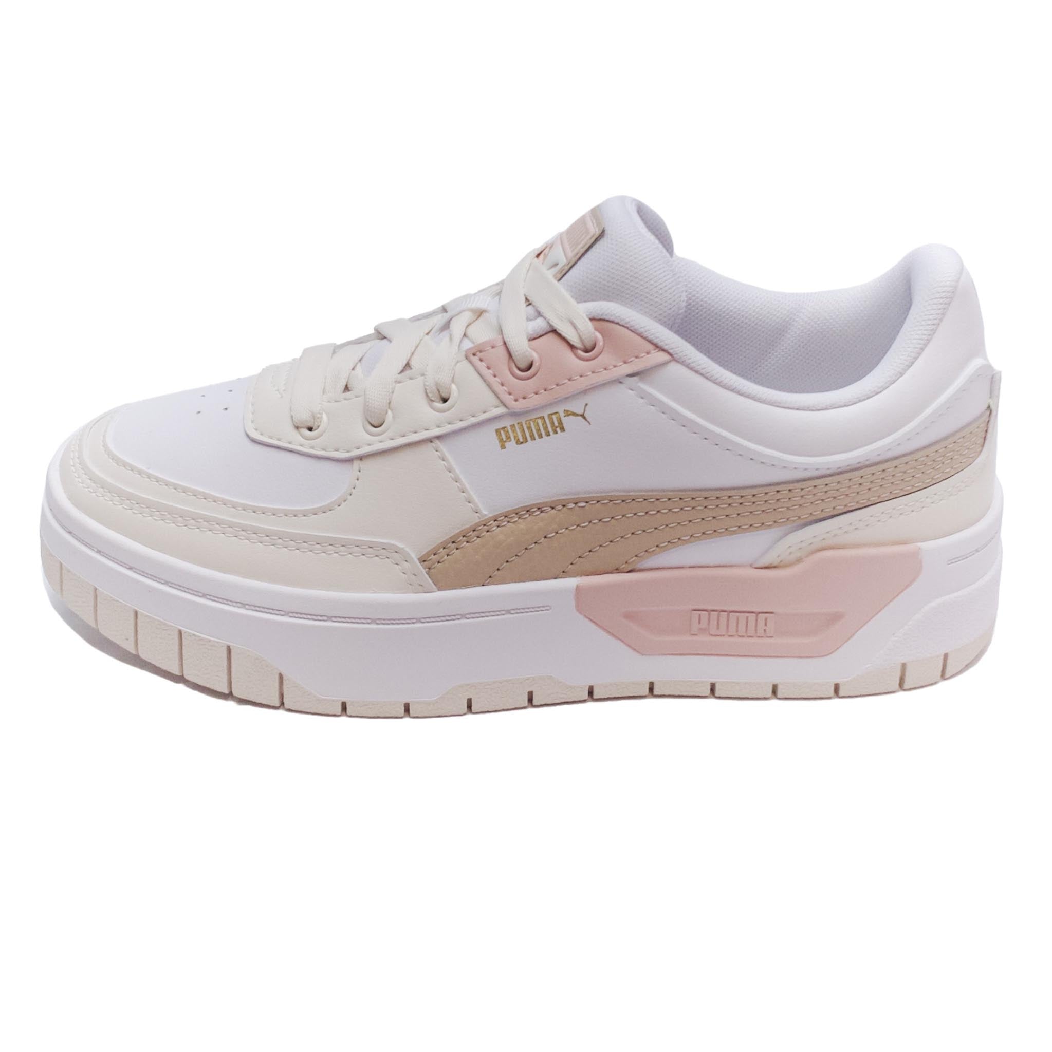 Puma Cali Dream Leather Frosted Ivory/White