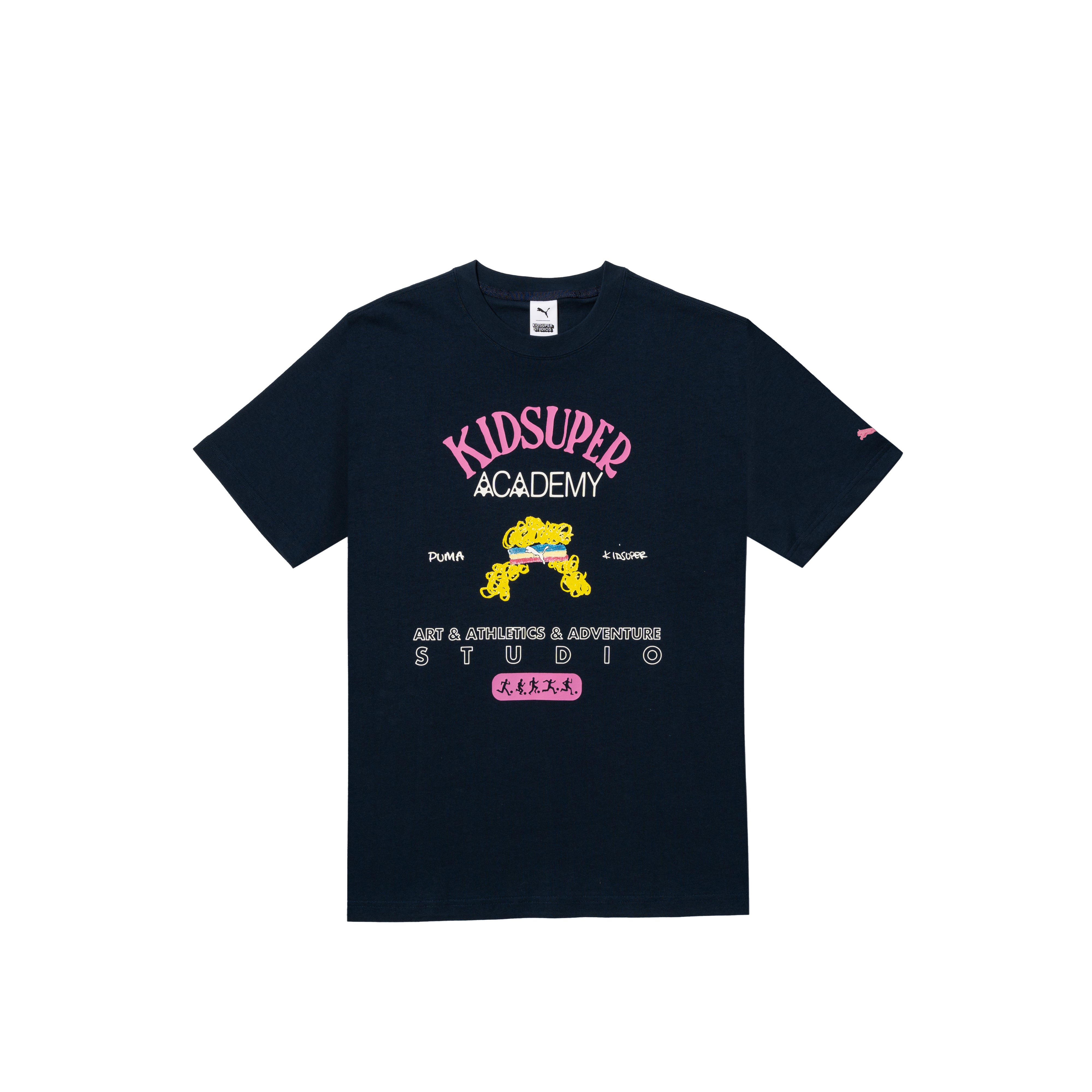 Puma x KidSuper Graphic Tee Club Navy