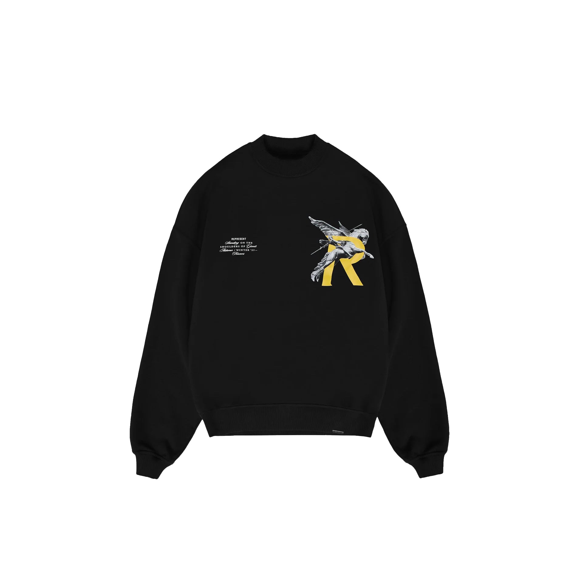 Represent Giants Sweater Jet Black