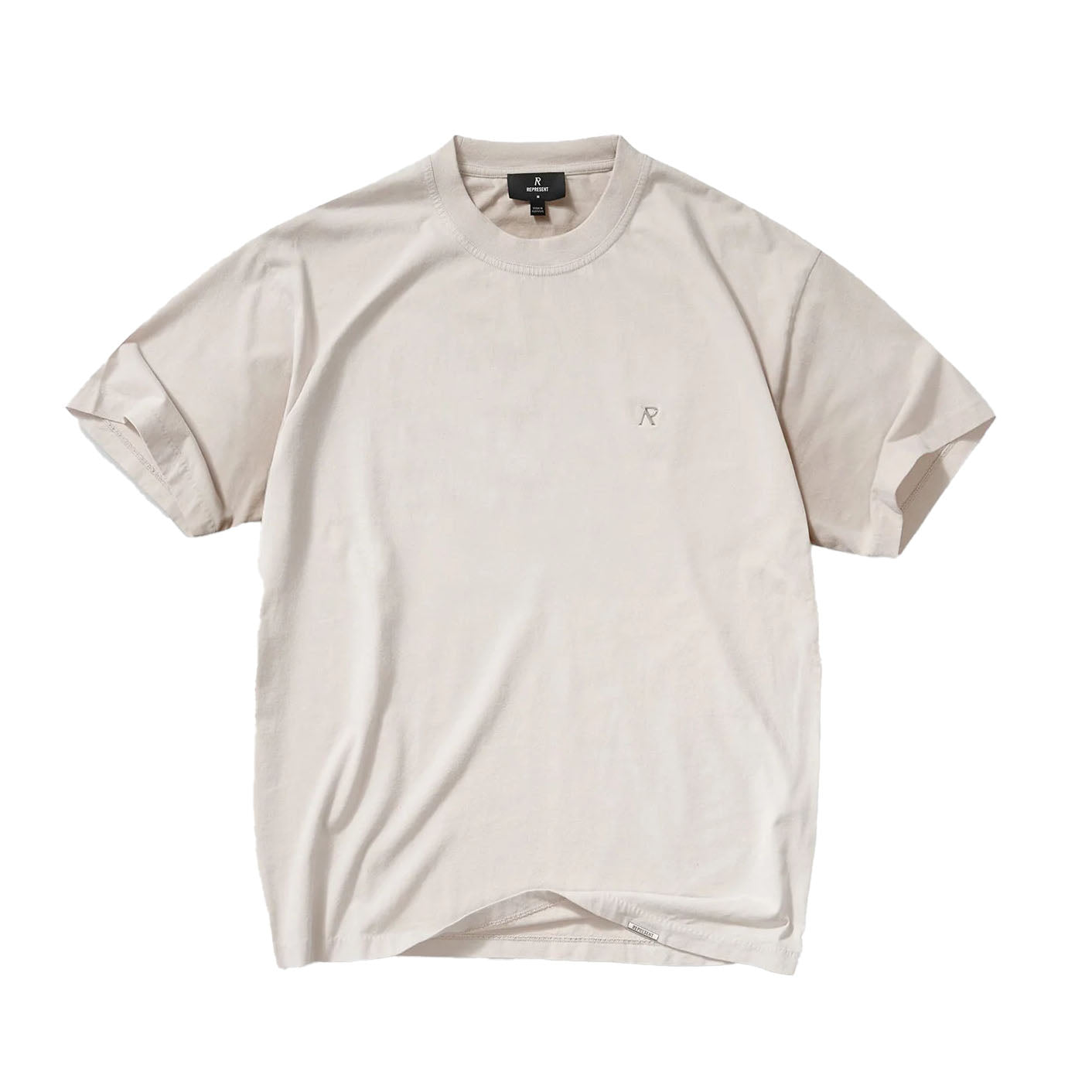 REPRESENT Metal Initial R T-Shirt Concrete